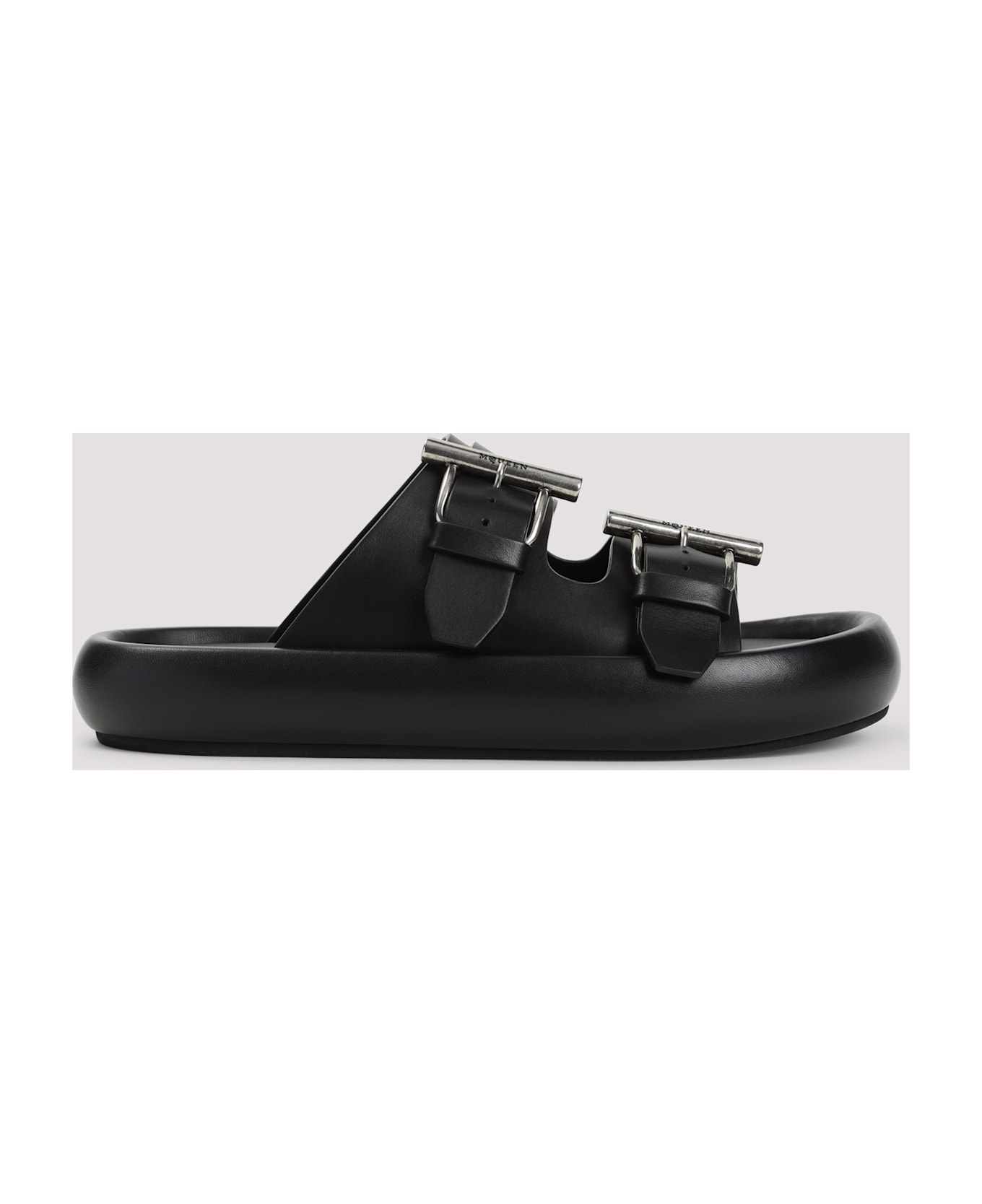 Alexander McQueen Sandal - Silver Black