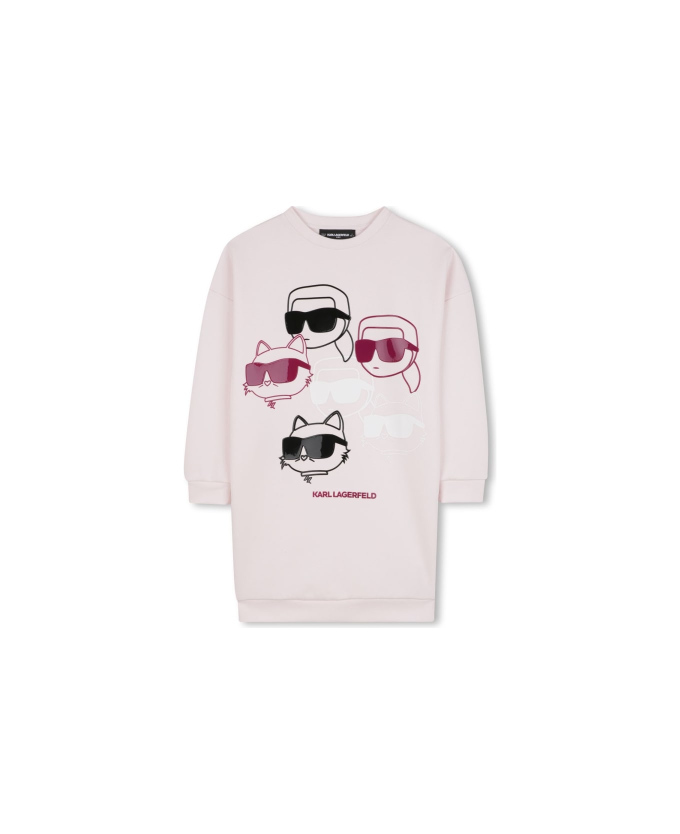 Karl Lagerfeld Dress With Logo - MULTICOLOUR