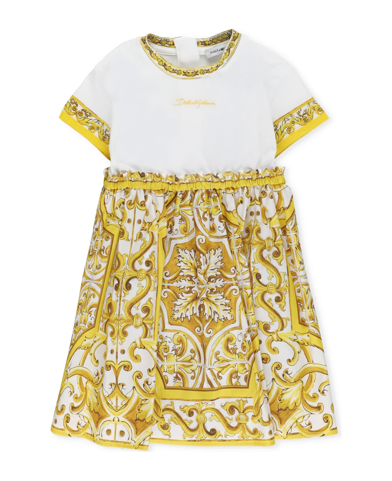 Dolce & Gabbana Cotton Two Pieces Set - Yellow