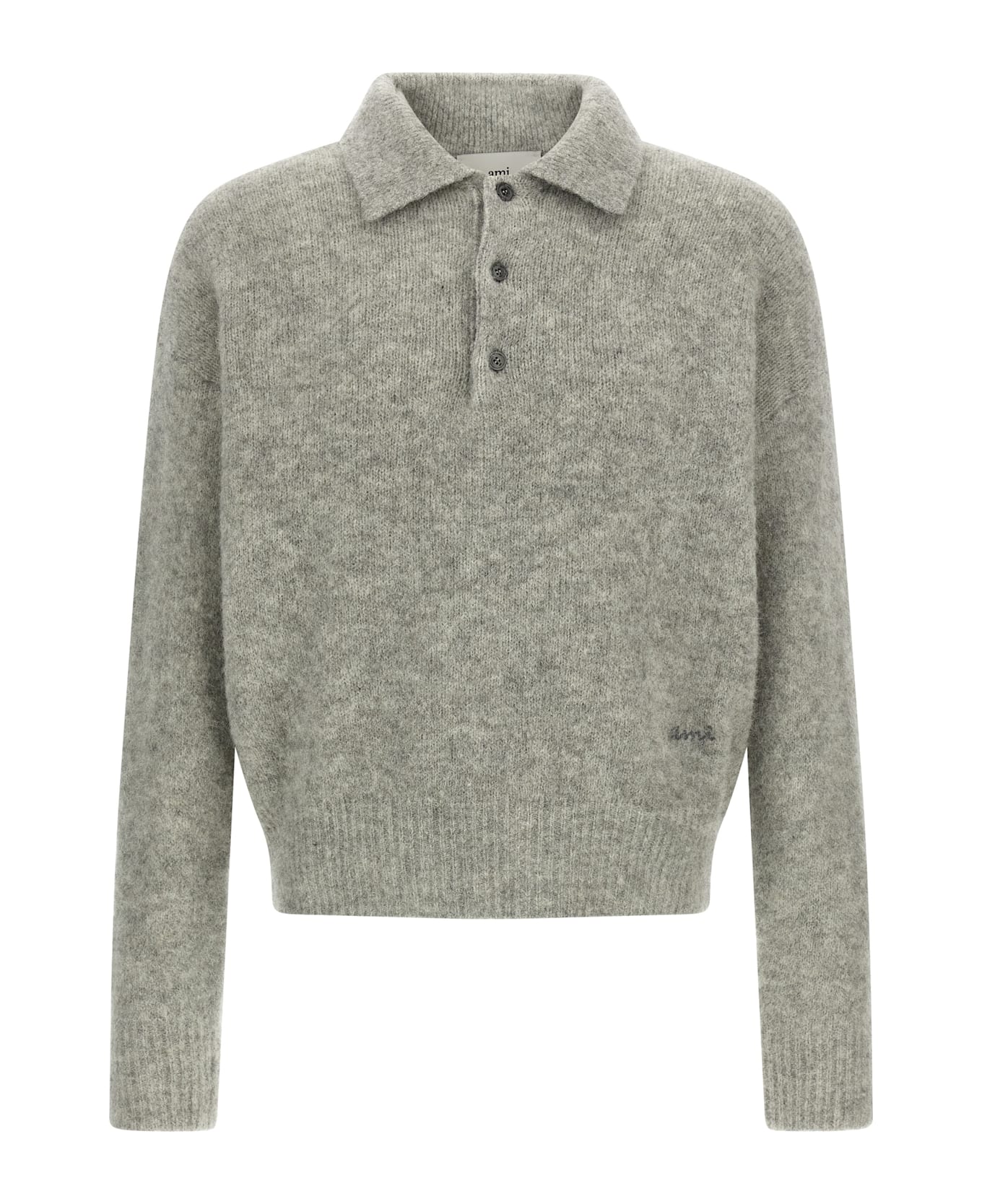 Ami Alexandre Mattiussi 
ami
 Polo Shirt - Gray
