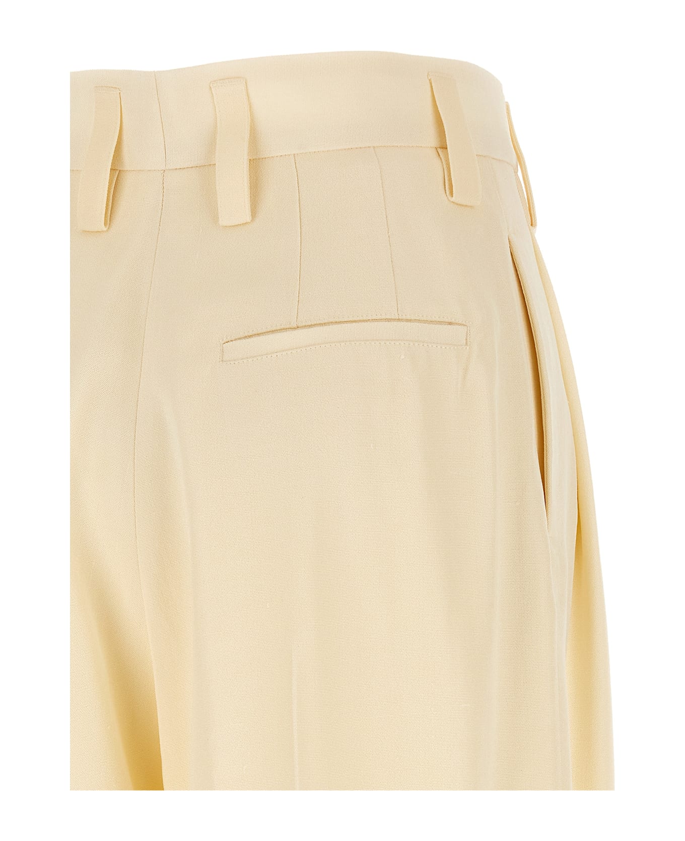 Jil Sander Loose Leg Pants - White