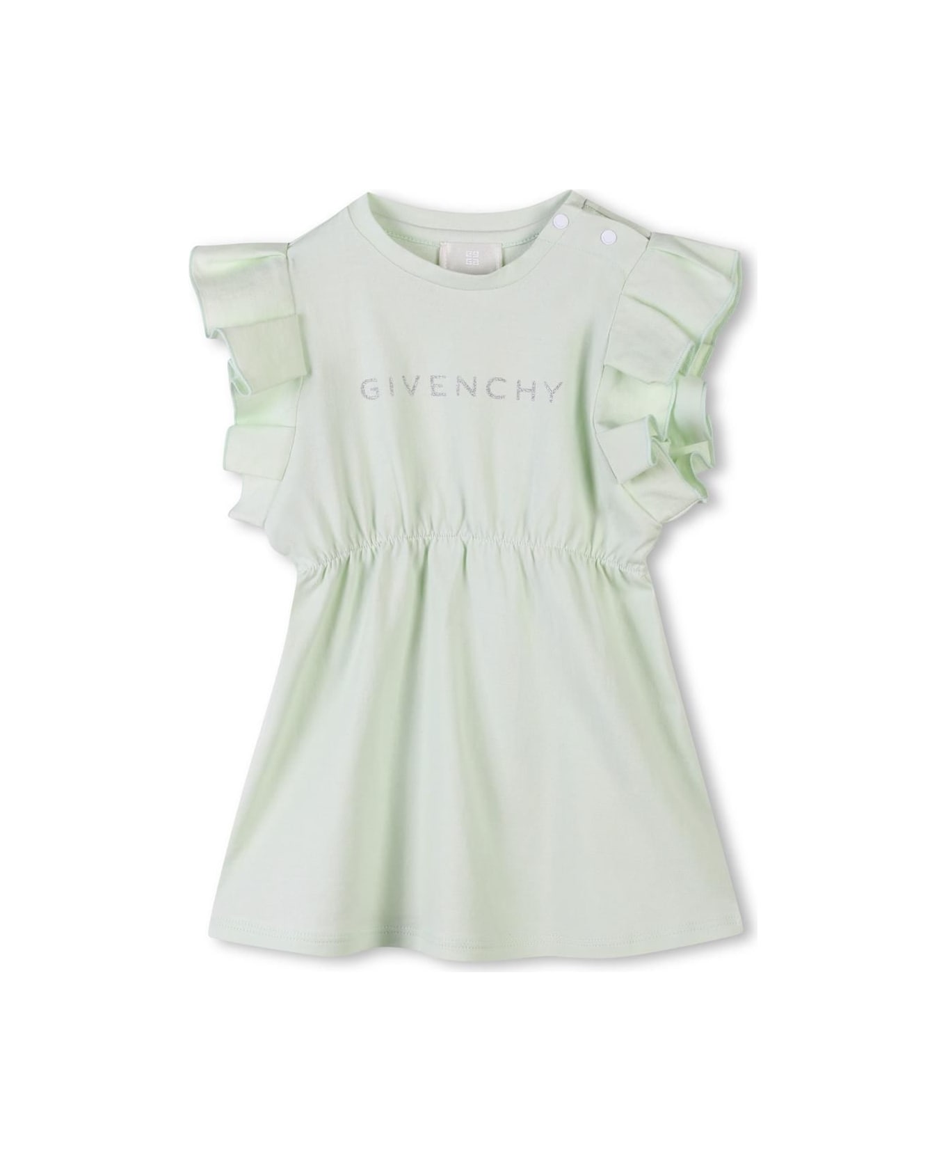 Givenchy Abito Con Logo - Green