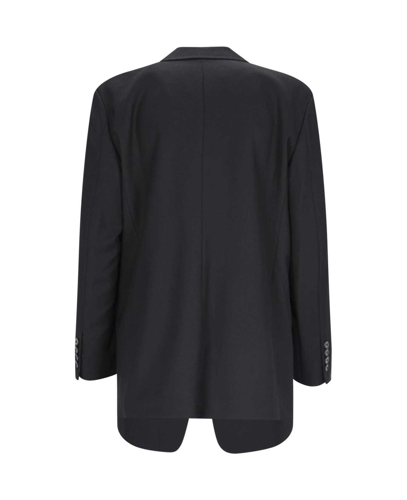 Low Classic Single-breasted Blazer - Black  