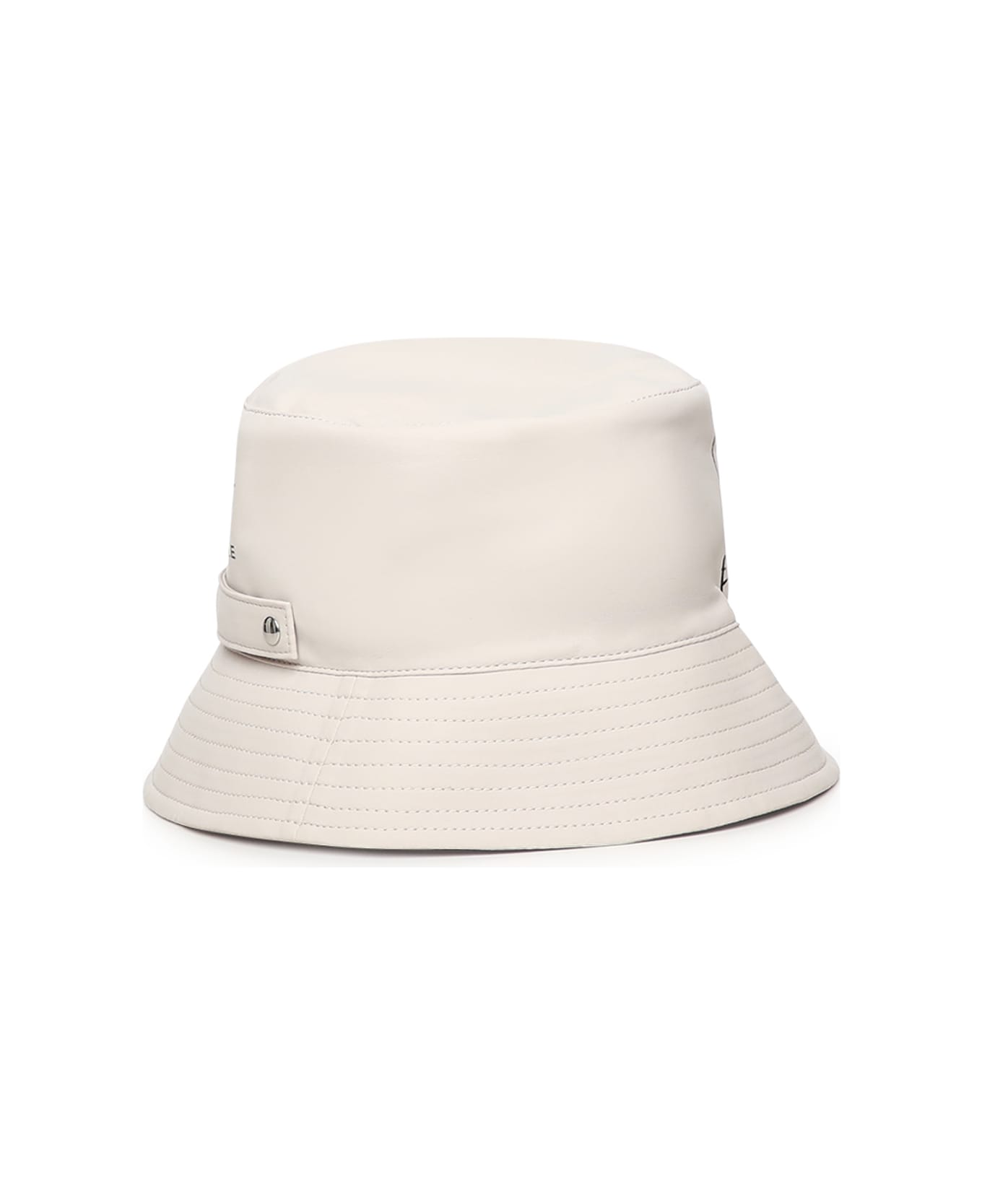 Coccinelle Coated Fabric Hat - Snow