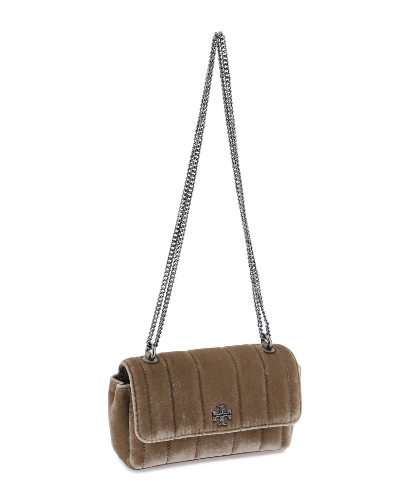 Tory Burch Kira Mini Shoulder Bag - CLASSIC TAUPE (Beige)