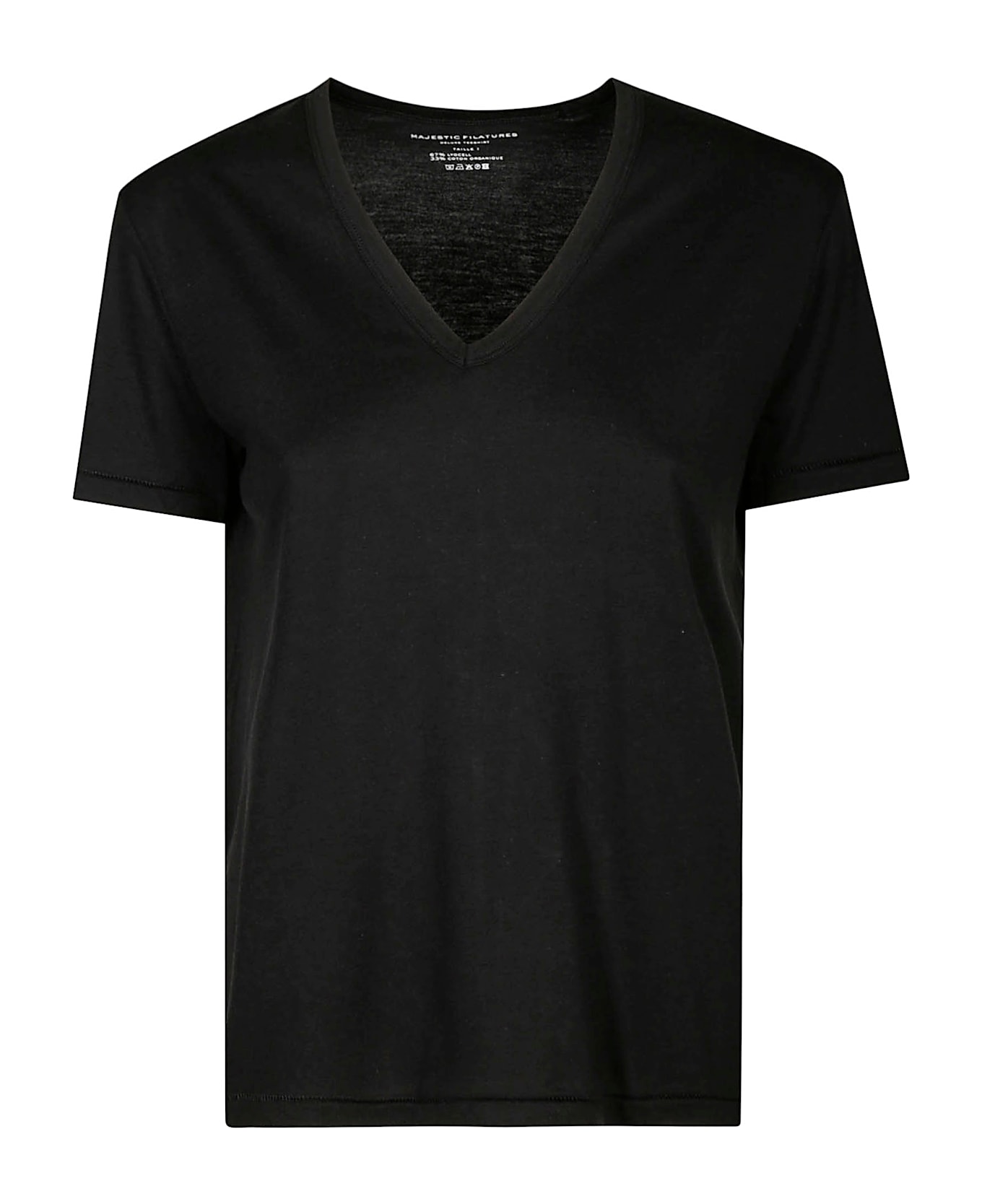 Majestic Filatures Col V Mc - Noir
