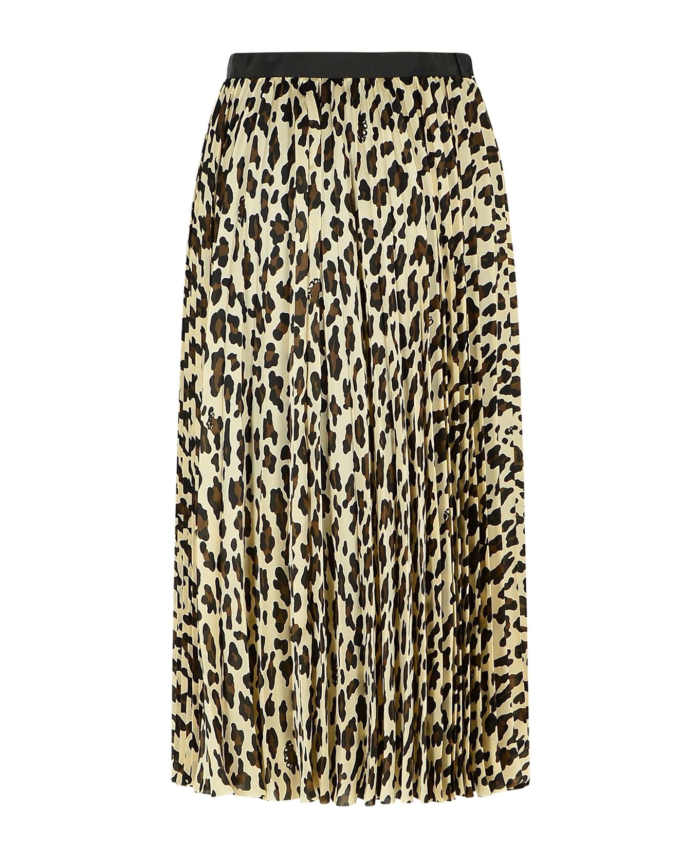 Sacai Beige Polyester Skirt - Beige