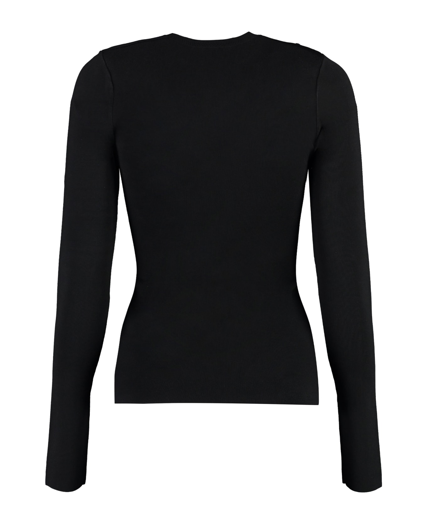 Victoria Beckham Knitted T-shirt - black
