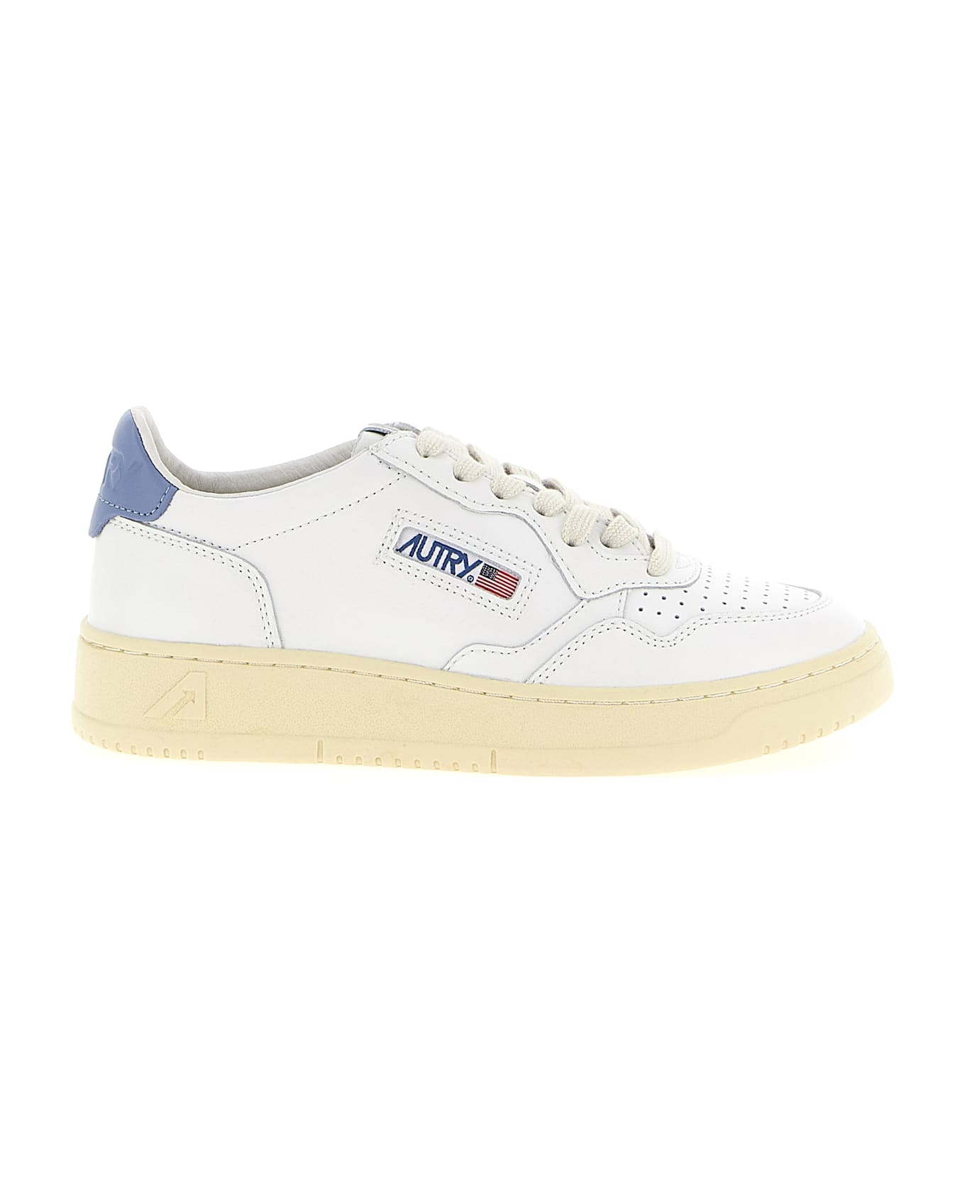 Autry 'medalist Low' Sneakers - Light Blue