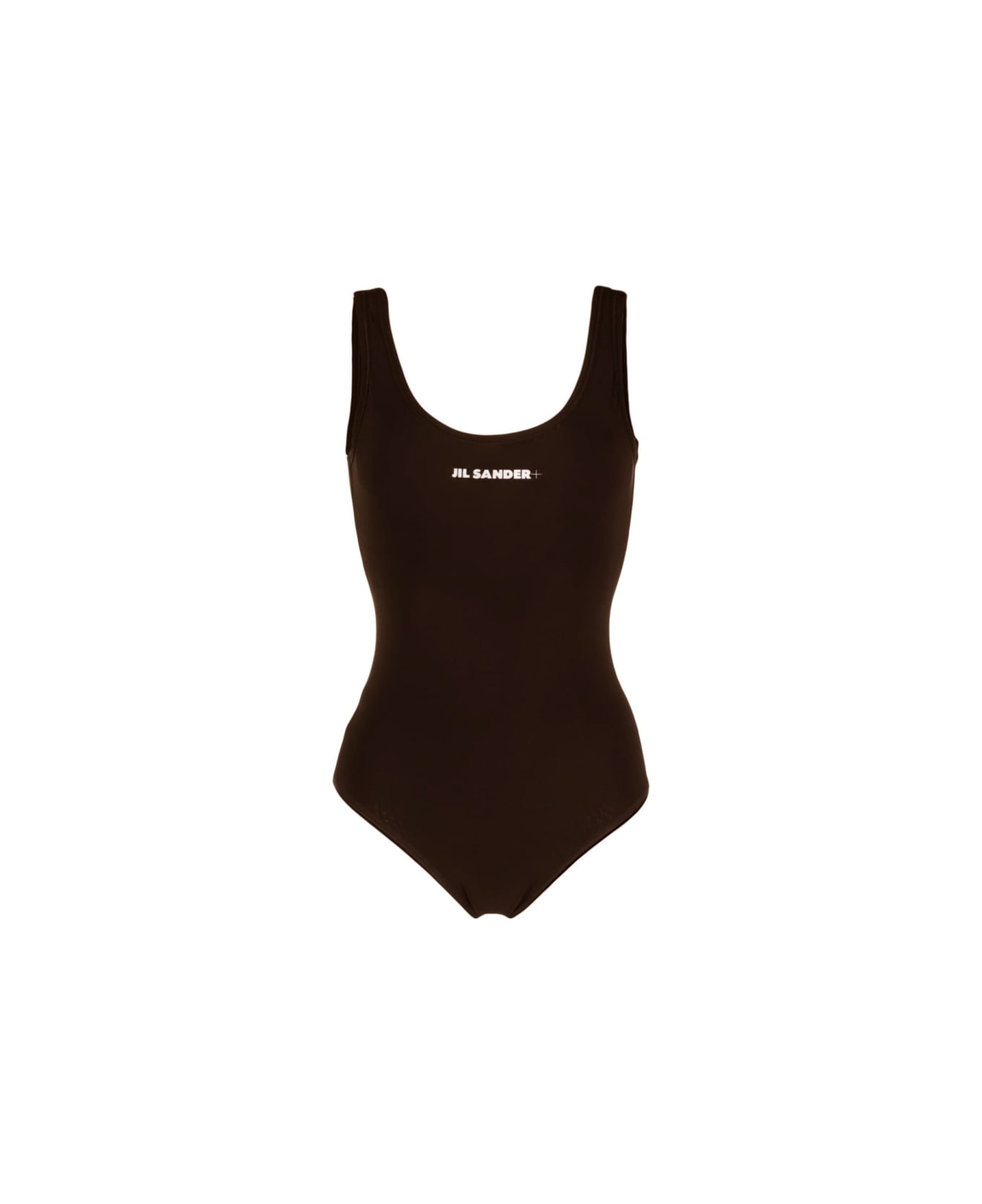 Jil Sander One Piece Swimsuit With Logo - BLUE