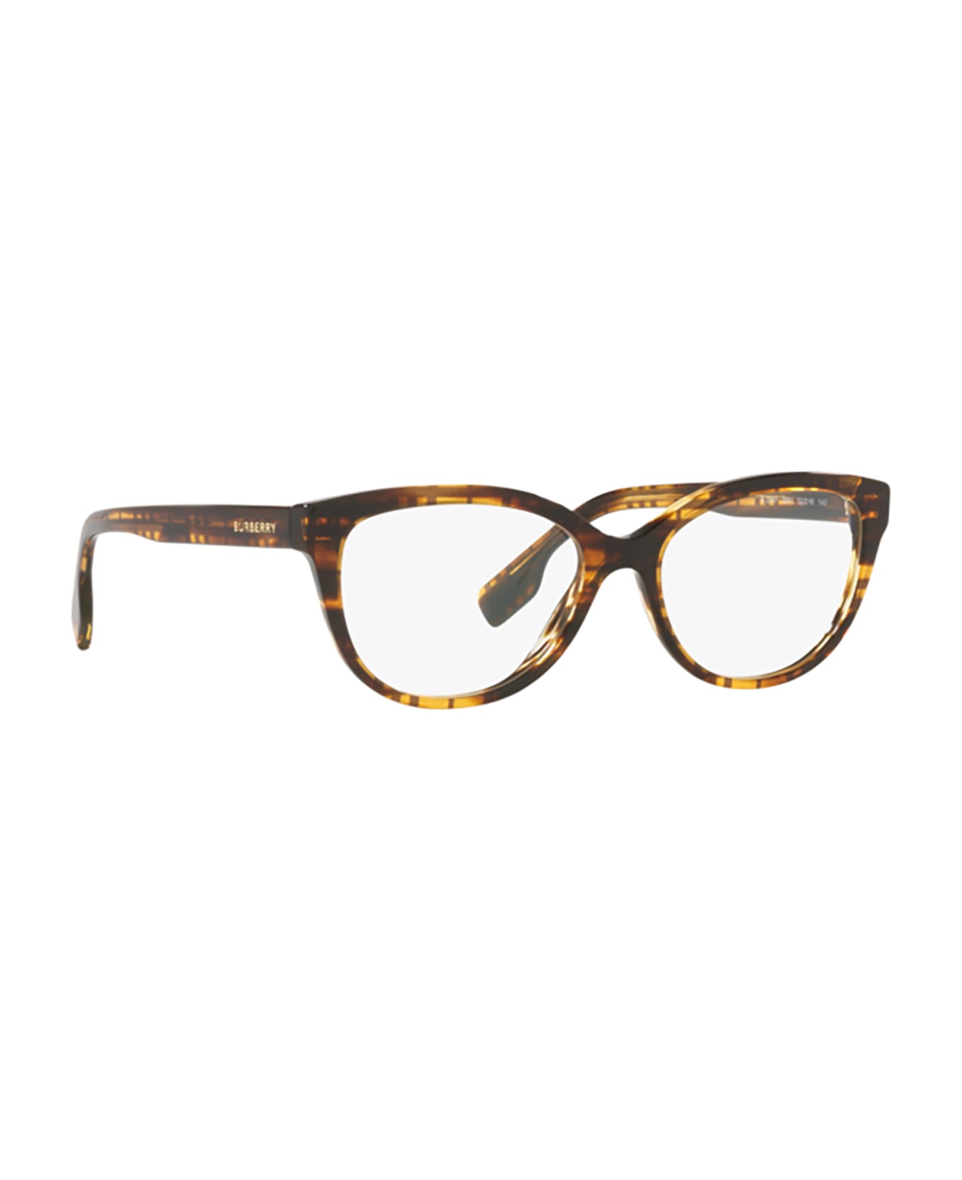 Burberry Eyewear Be2357 Top Check / Striped Brown Glasses - Top Check /  Striped Brown