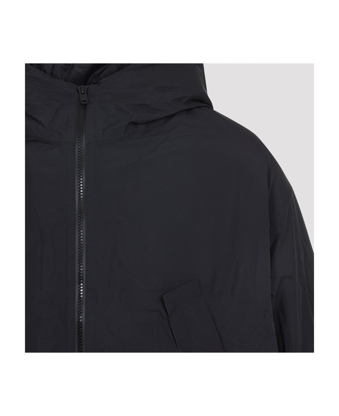 Y-3 Gtx Padded Parka - Black