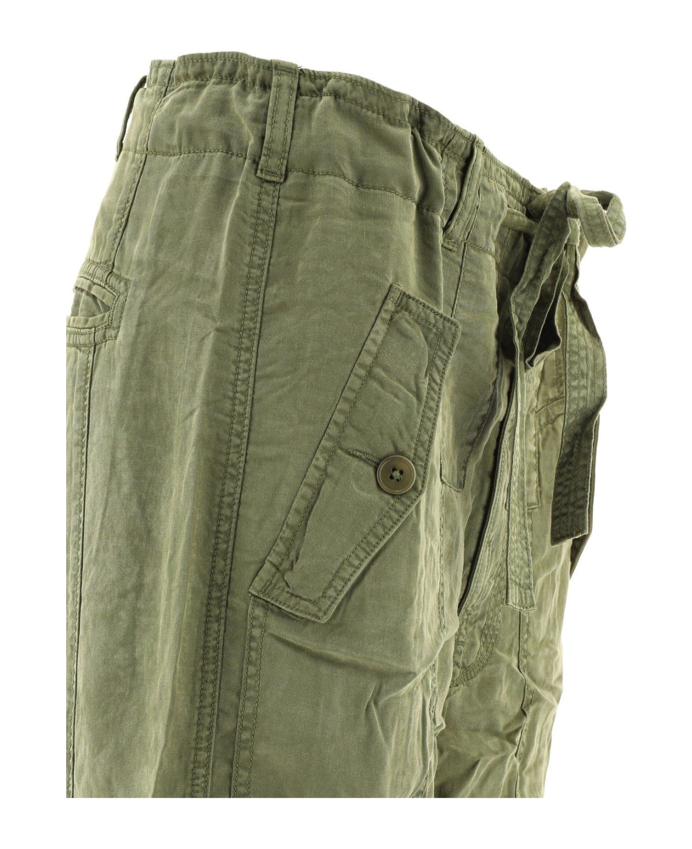 Women's Lyocell Drawstring Cargo Pants by Polo Ralph Lauren