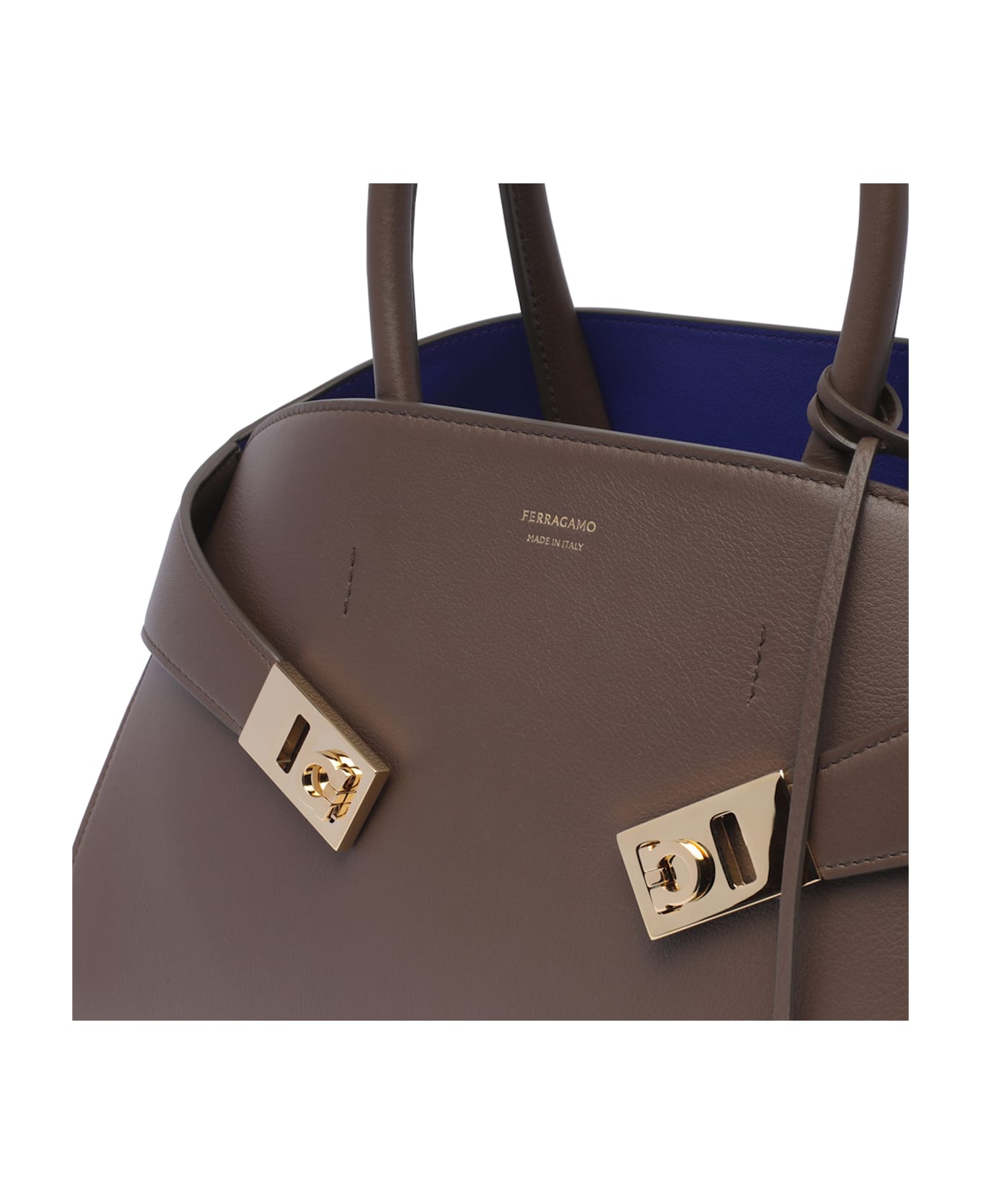 Ferragamo Small Hug Handbag - Brown