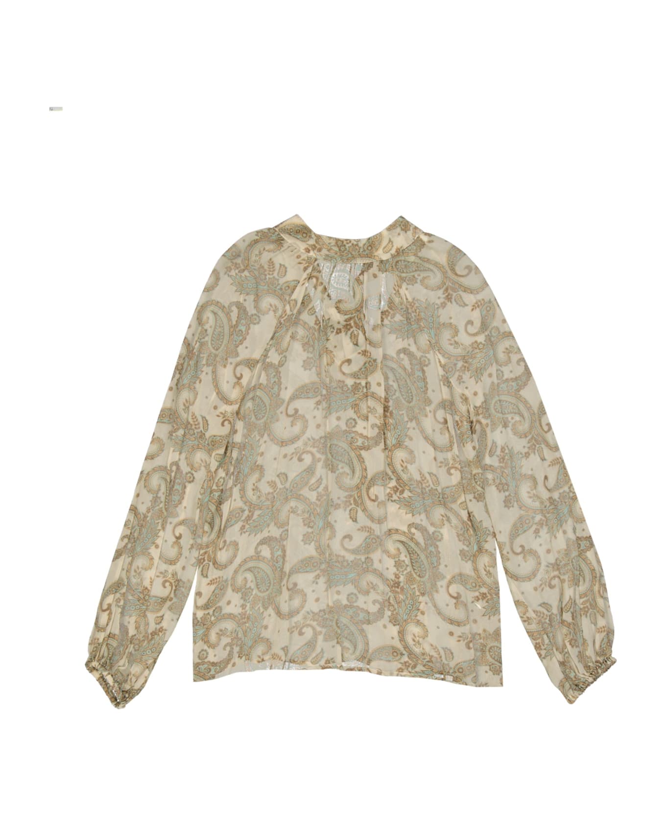 Zamattio Silk Top - Beige