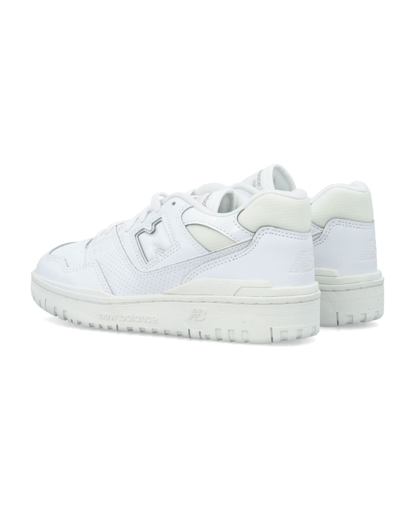 New Balance 550 Woman's Sneakers - WHITE PATENT