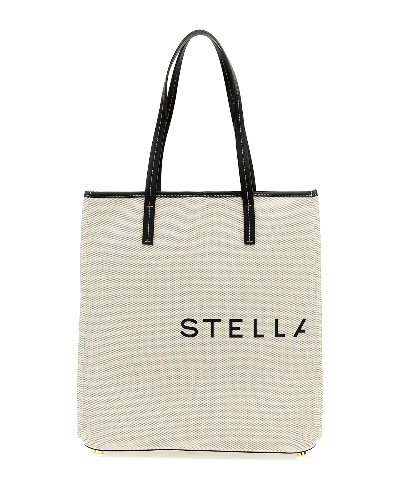 Stella McCartney Logo Shopping Bag - Beige
