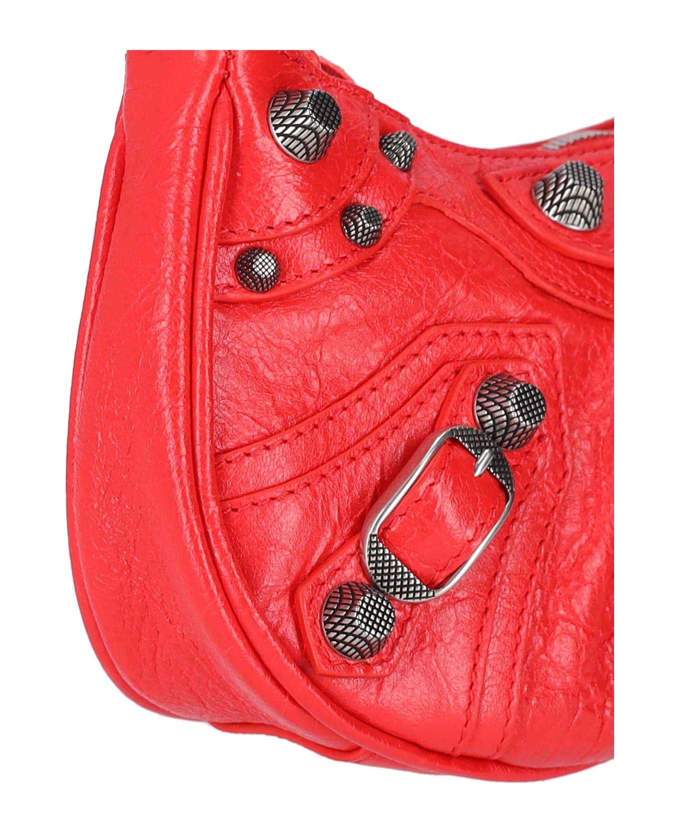 Balenciaga Le Cagole Mini Bag With Chain - Red トートバッグ
