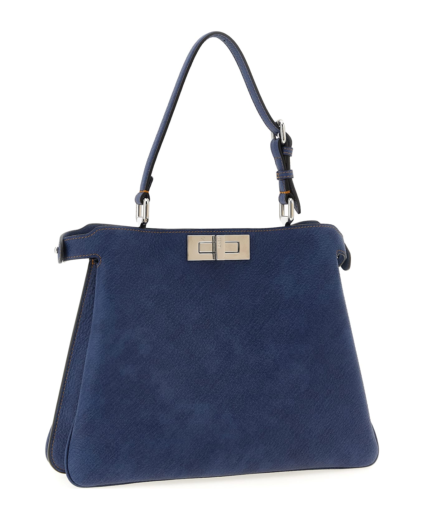Fendi 
peekaboo Soft Medium
 Shoulder Bag - Blue
