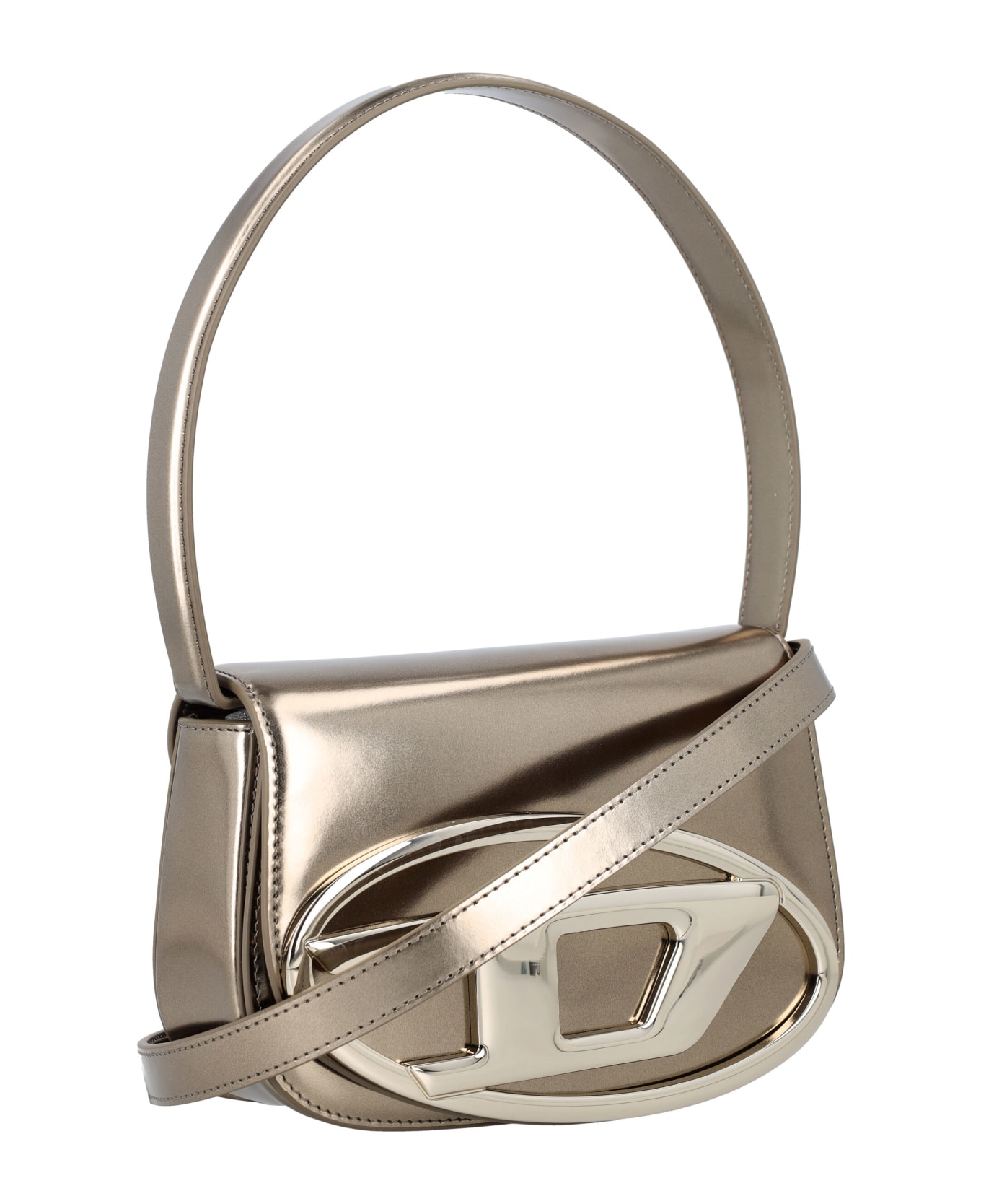 Diesel 1dr Shoulder Bag - Gold