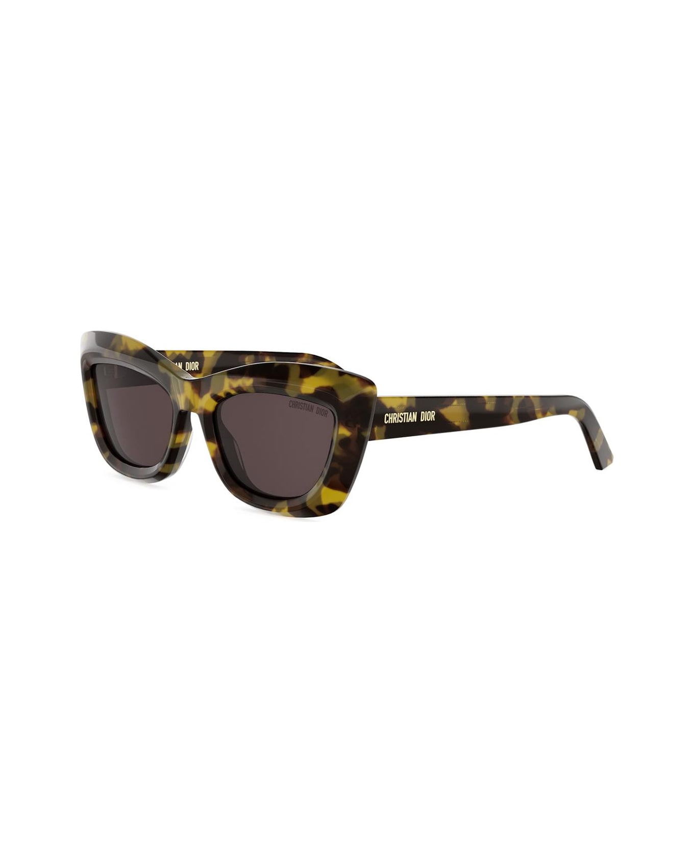 Dior Eyewear Dior Diormidnight B3i 26d0 Havana Sunglasses - Havana