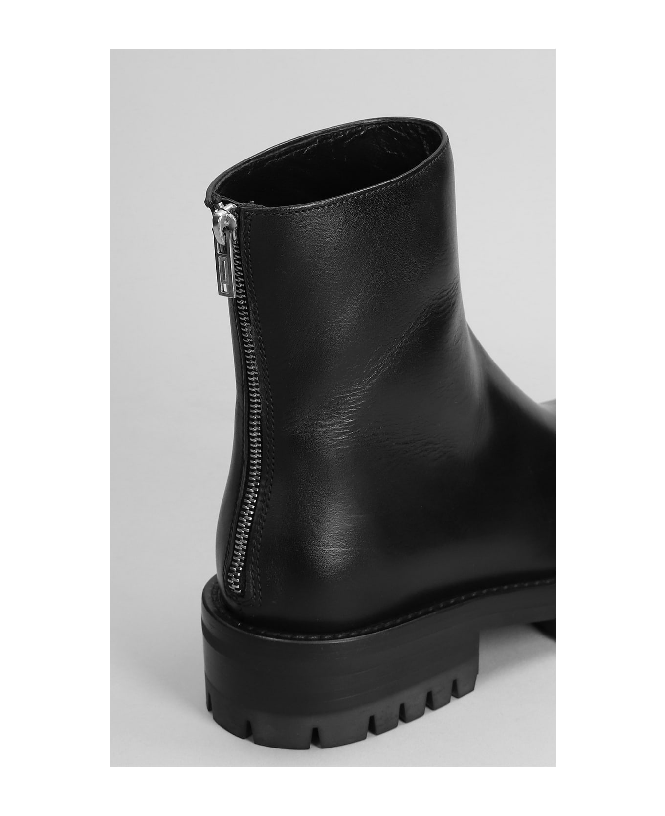 Ann Demeulemeester Ankle Boots In Black Leather | italist, ALWAYS