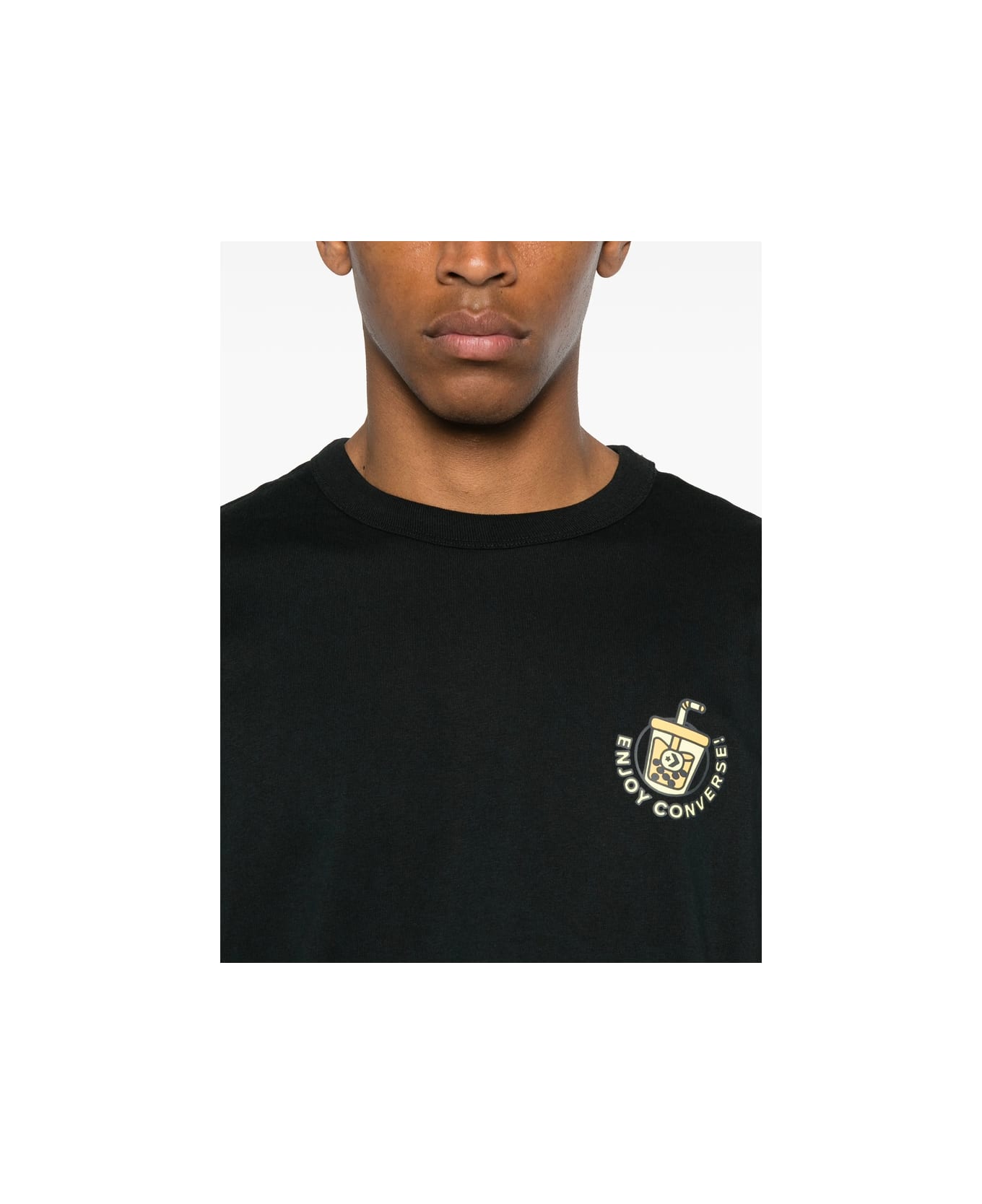 Converse T-shirt - BLACK シャツ