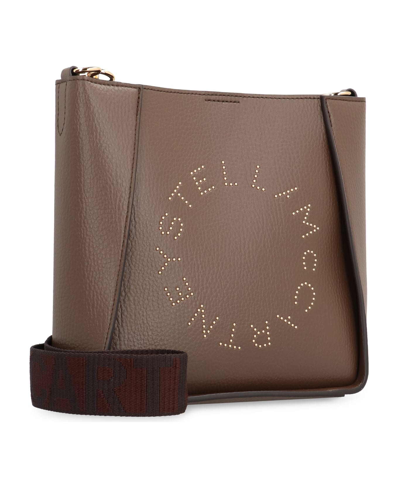 Stella McCartney Stella Logo Shoulder Bag - brown