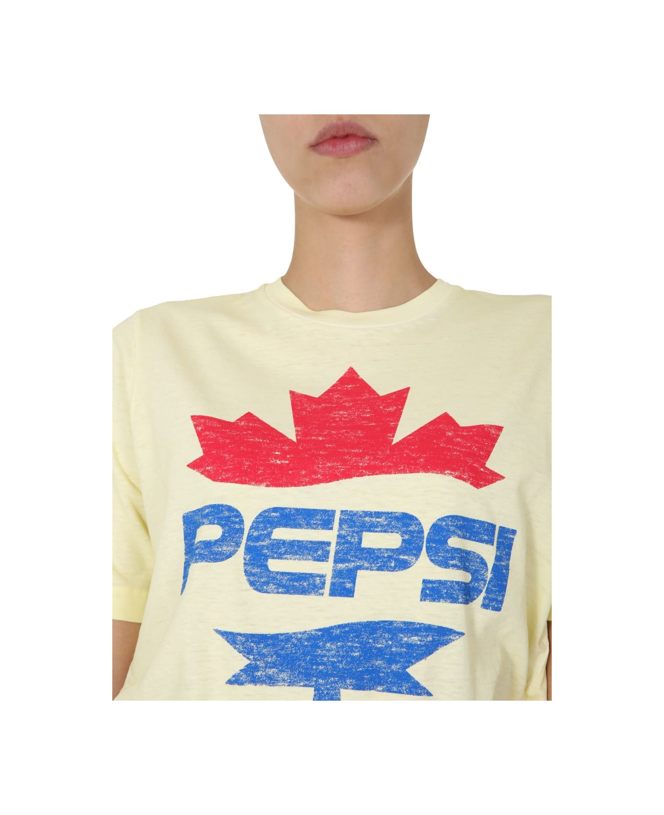 Dsquared2 "pepsi" T-shirt - YELLOW