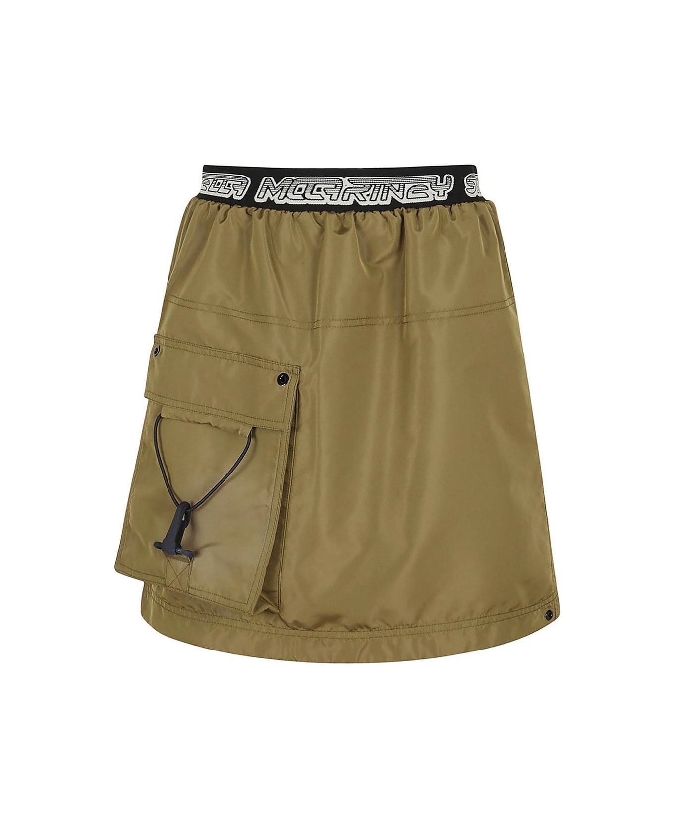 Stella McCartney Logo Skirt - Khaki