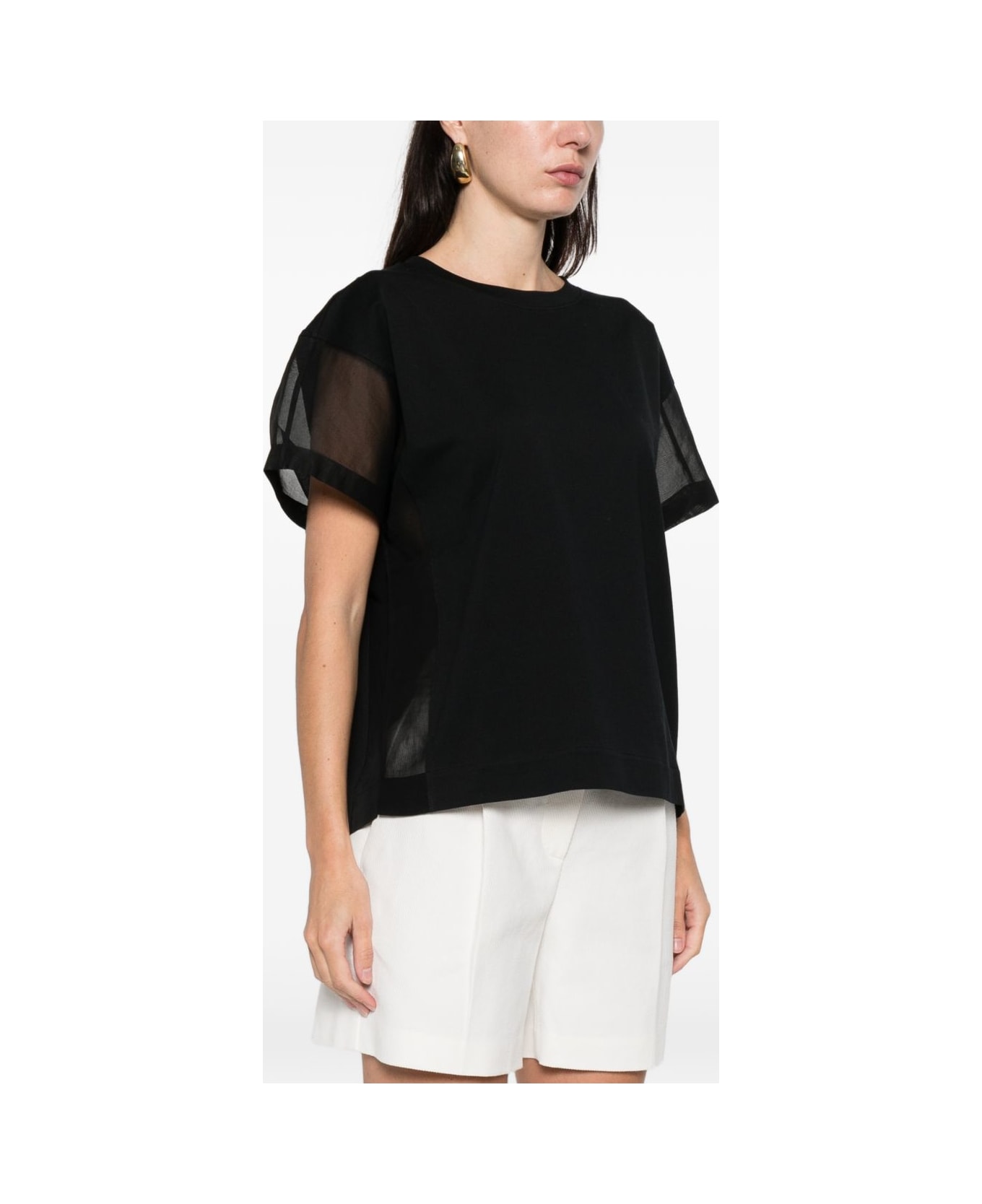 Brunello Cucinelli Cotton T-shirt - Black