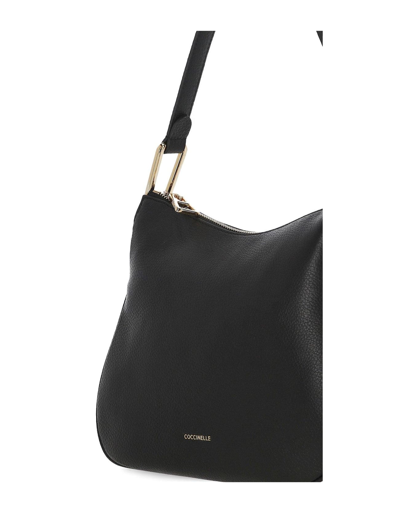 Coccinelle Magie Zip-up Small Shoulder Bag - Black