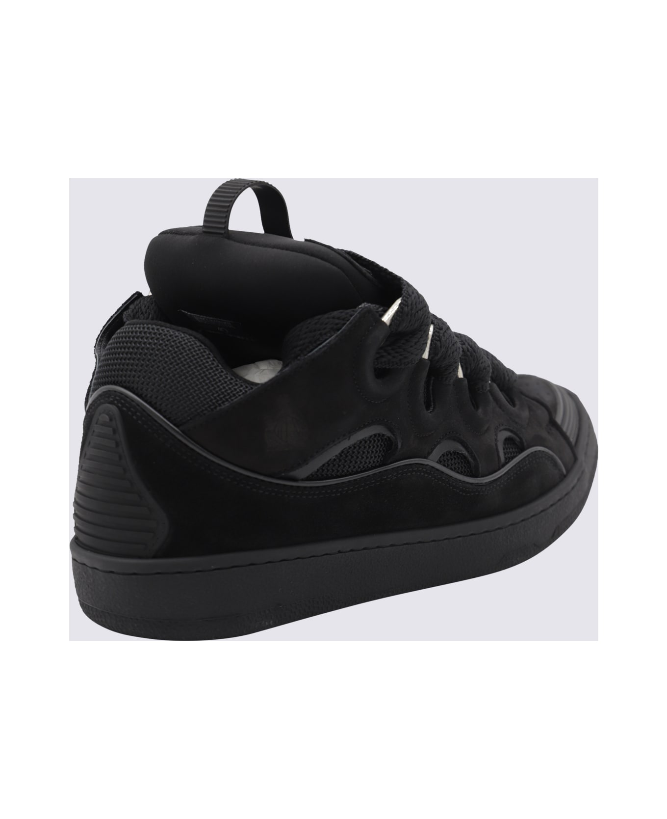 Lanvin Black Sneakers - BLACK/BLACK