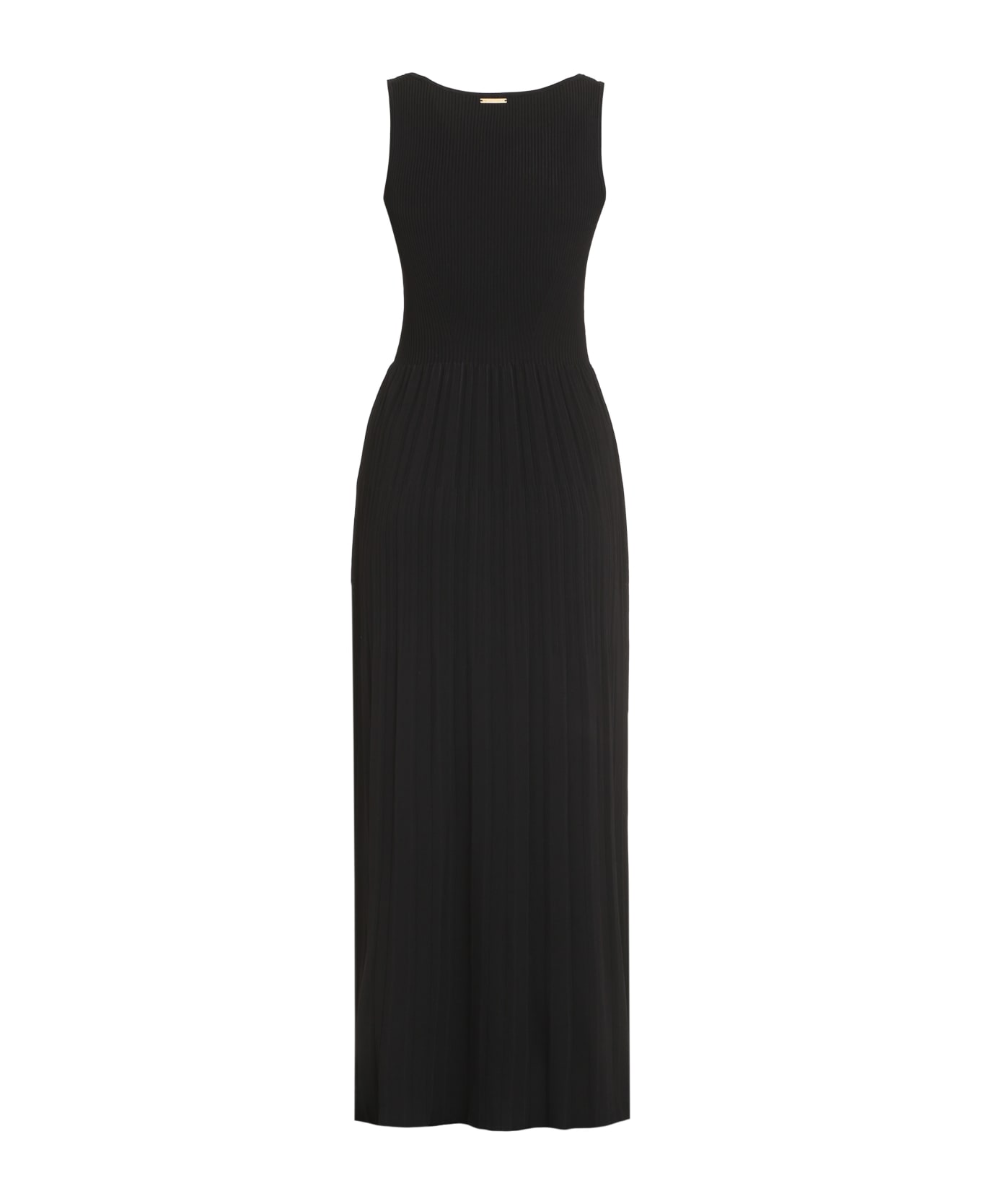 Michael Kors Knitted Long Dress - black