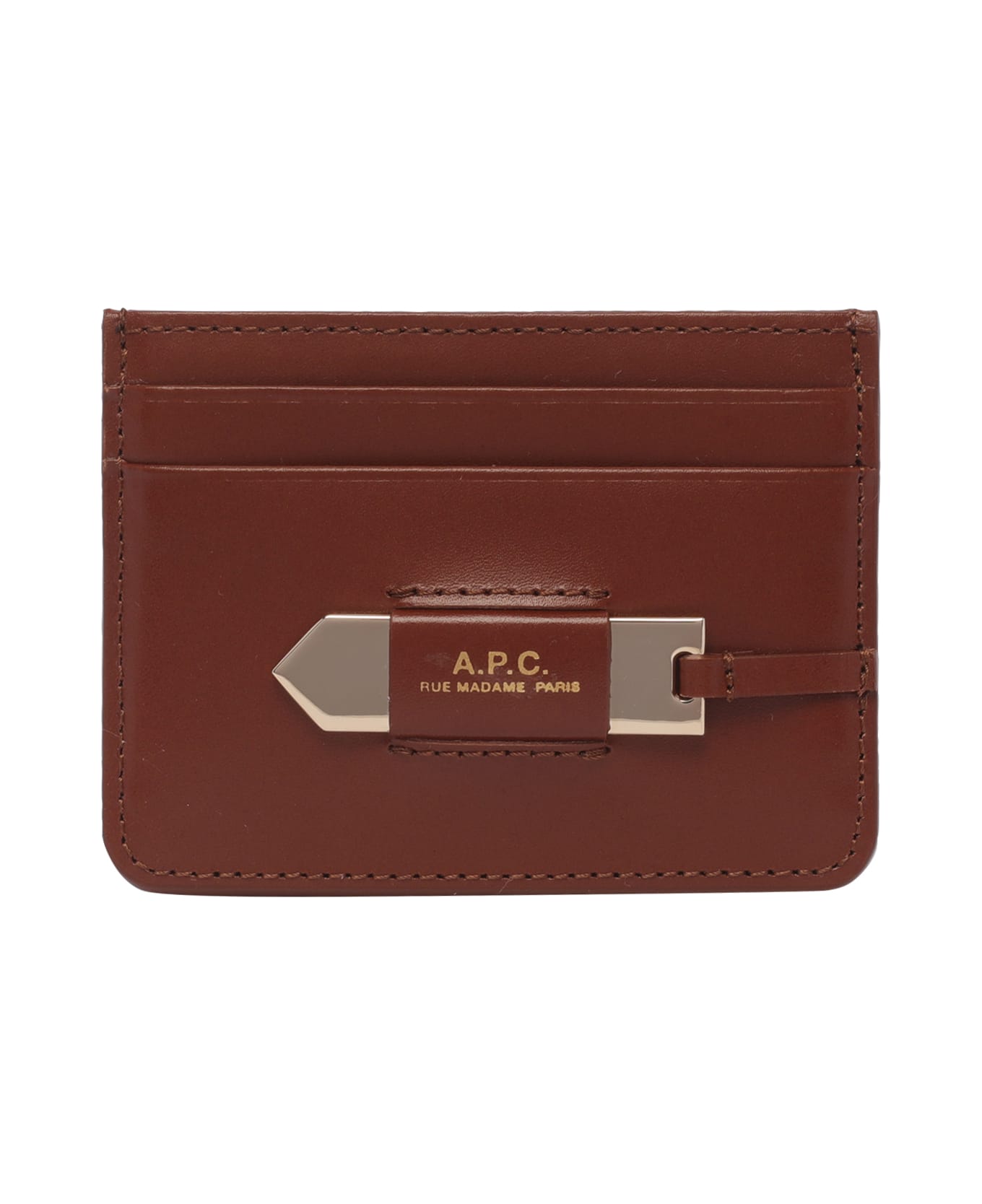 A.P.C. Charlotte Cards Holder - Brown