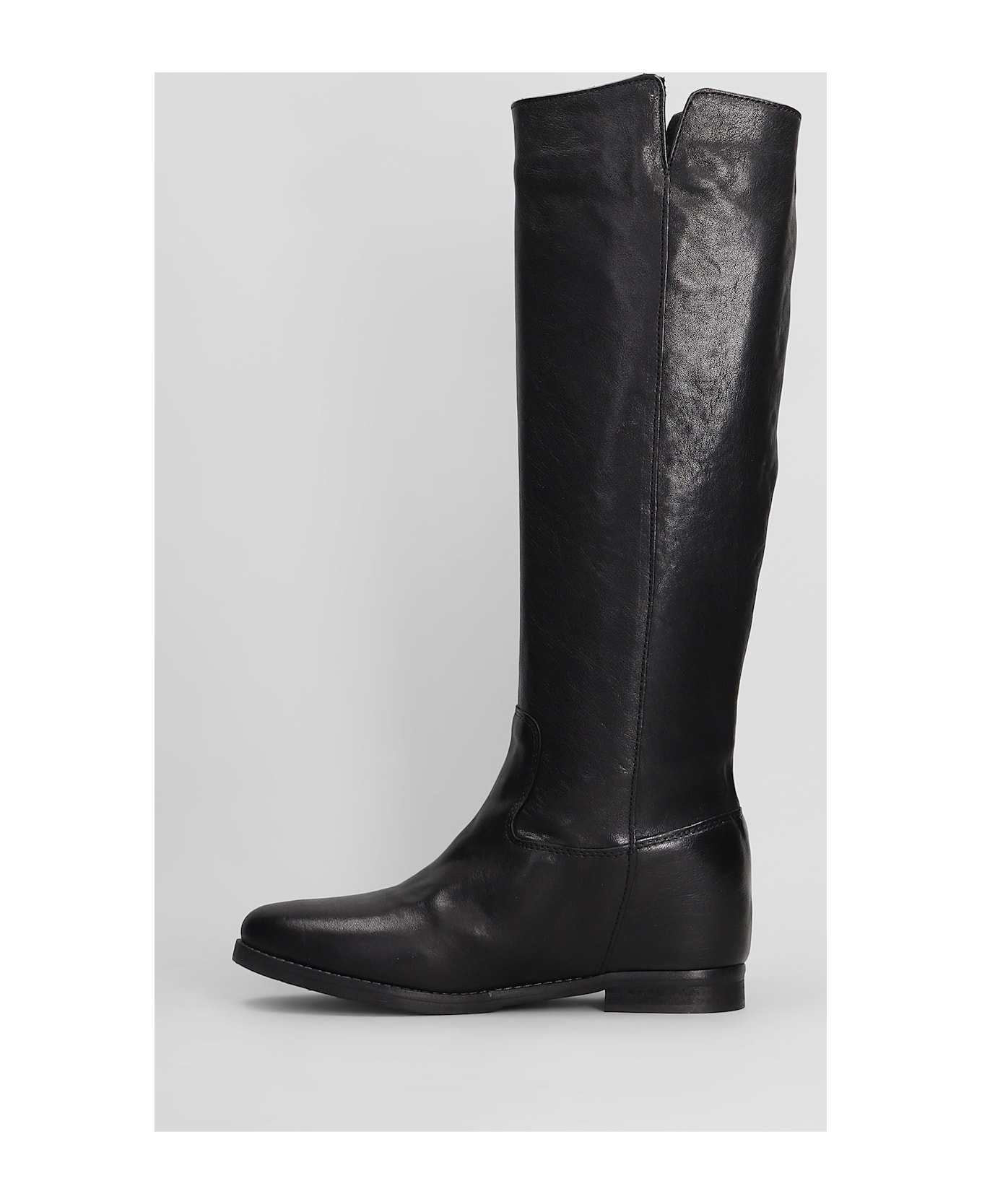 Julie Dee In Black Leather - black