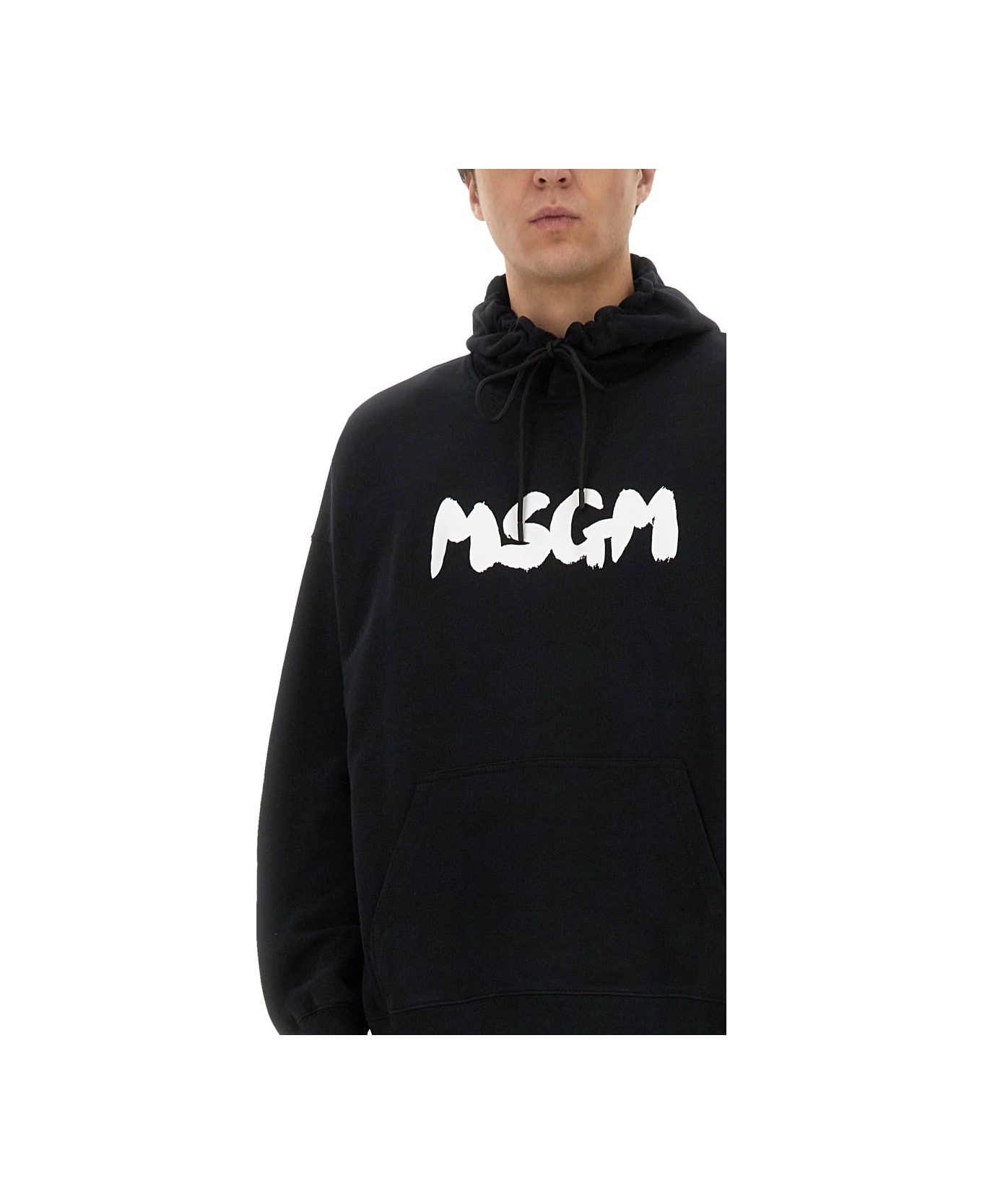 MSGM Hoodie - BLACK