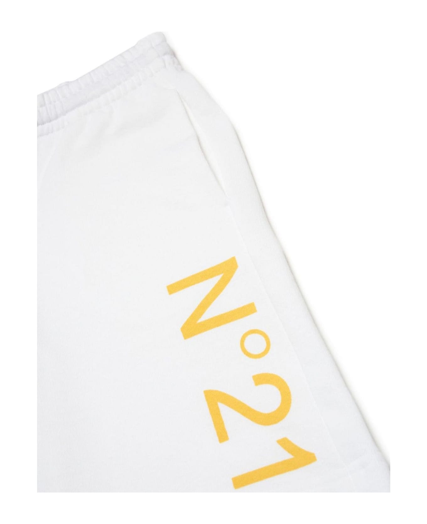 N.21 N°21 Shorts White - White