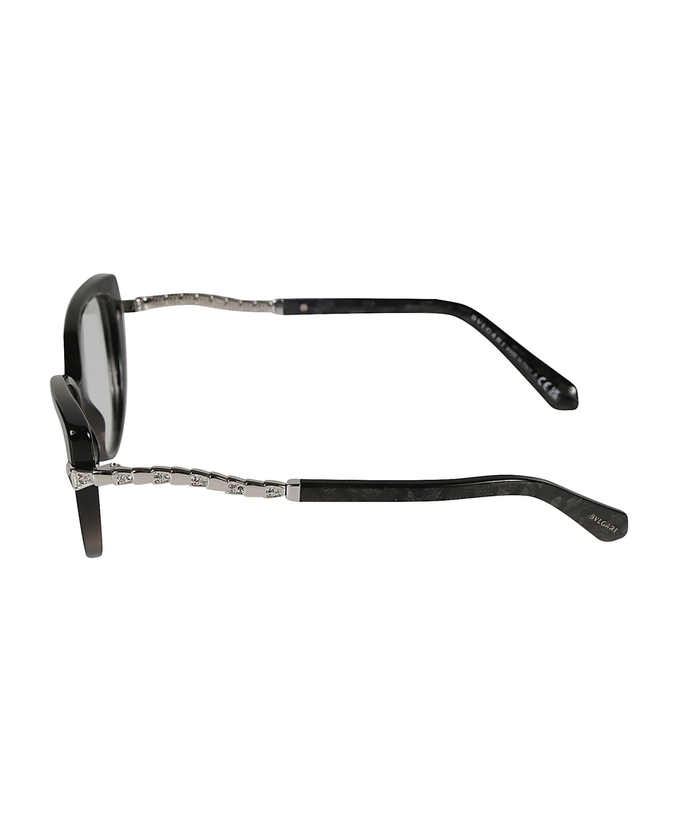 Bulgari Crystal Embellished Cat-eye Glasses - 5412 アイウェア