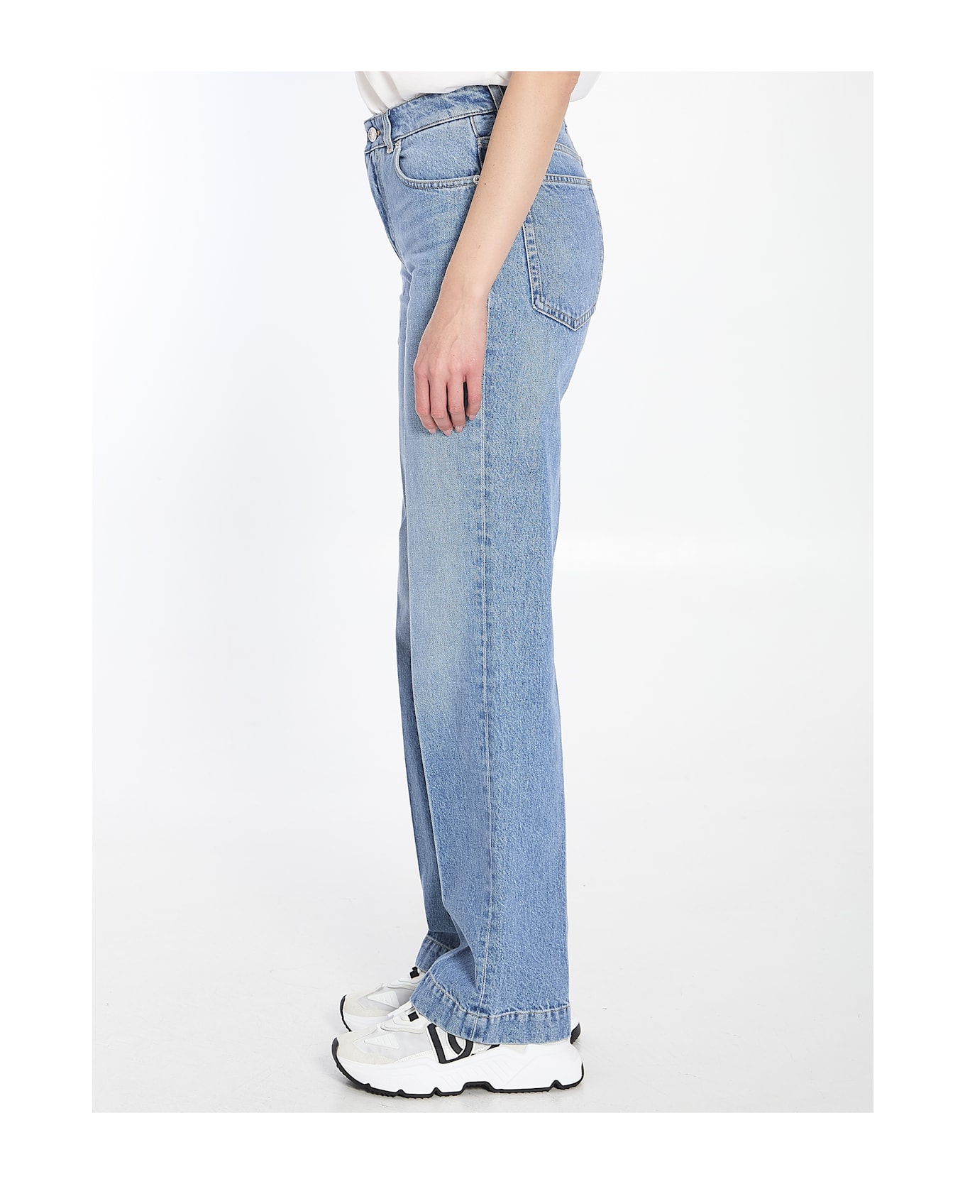 Dolce 
Gabbana Wide-leg Jeans - LIGHT BLUE