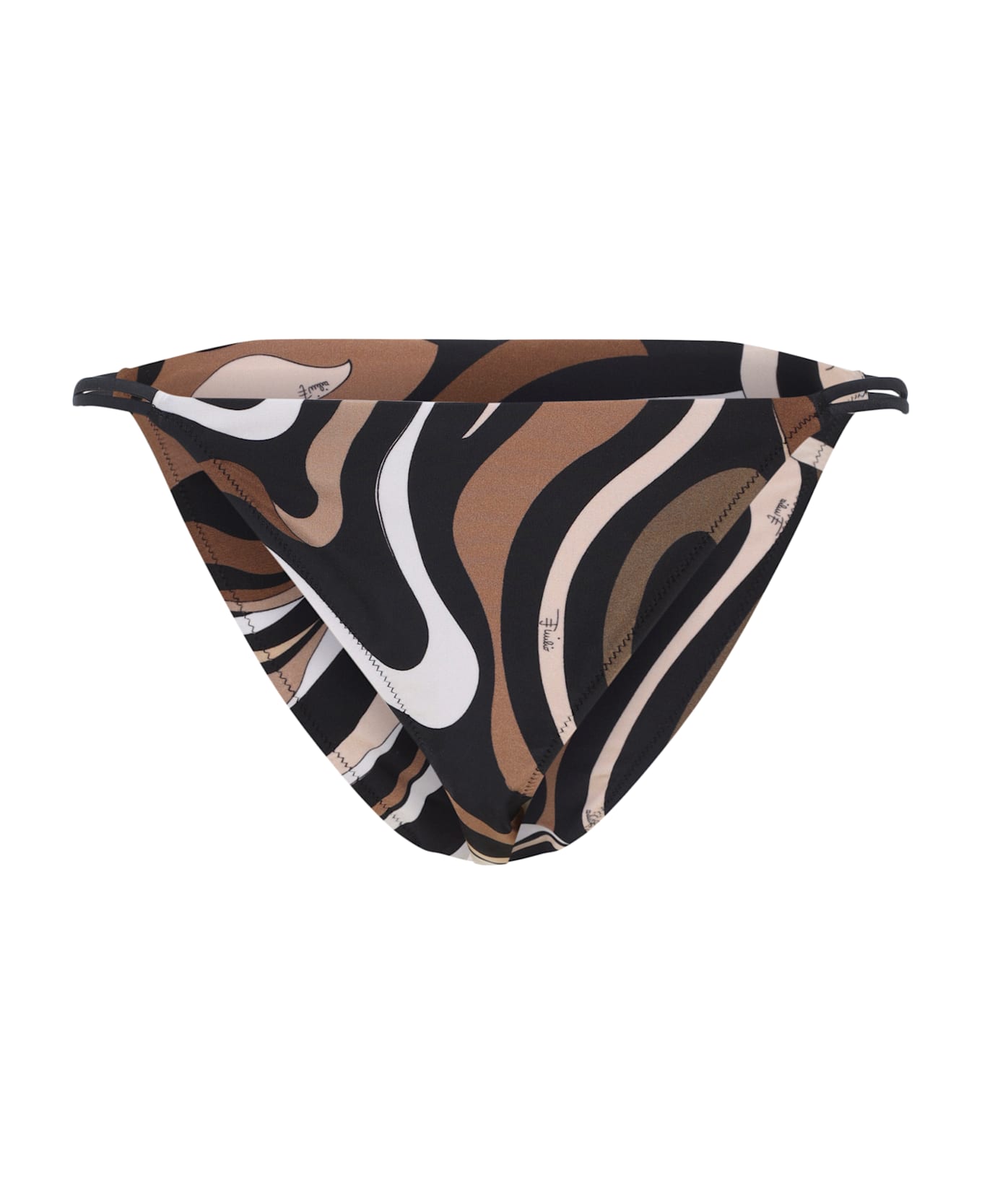 Pucci Bottom Bikini - Black Gold