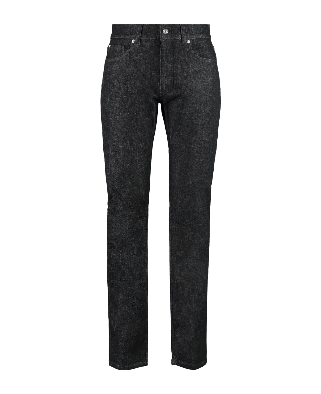 Versace 5-pocket Slim Fit Jeans - black デニム