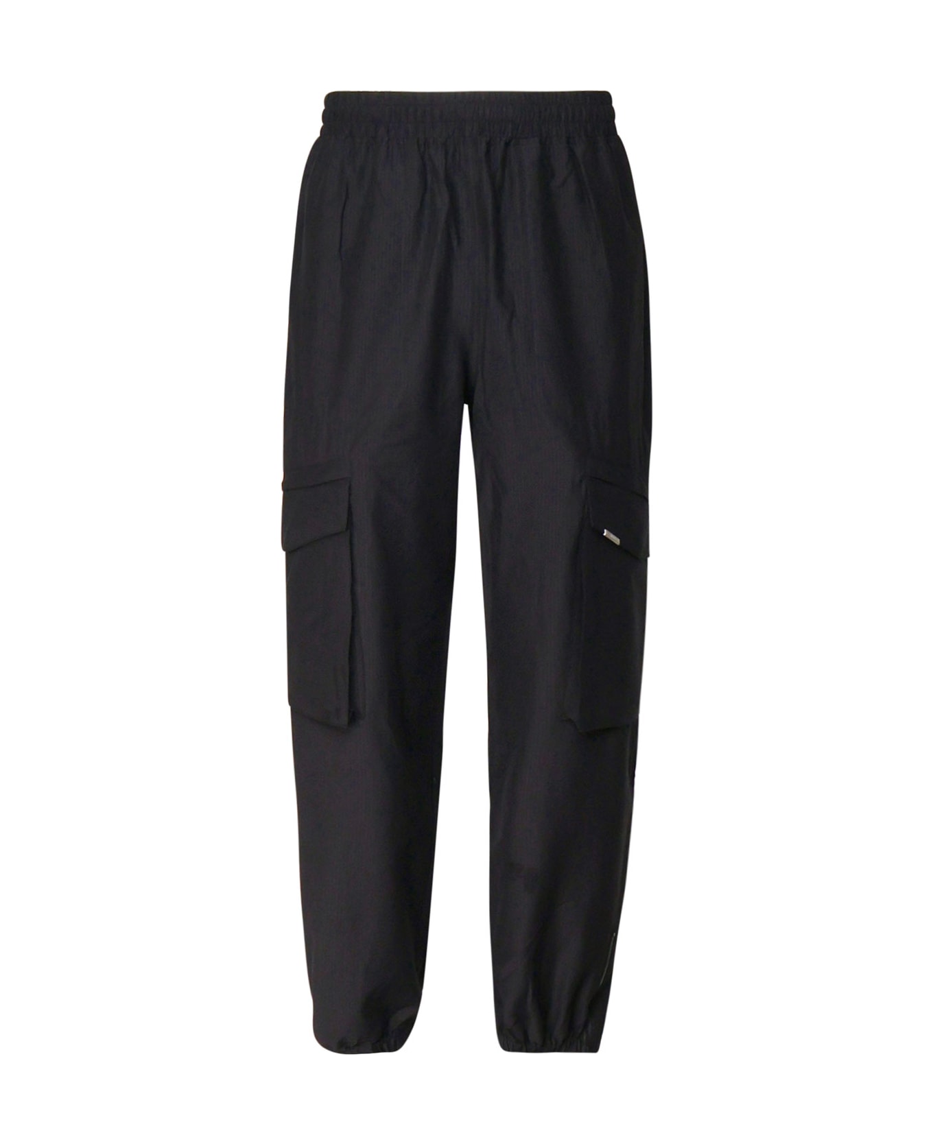 REPRESENT Cargo Pants In Belnded Cotton - Jet black