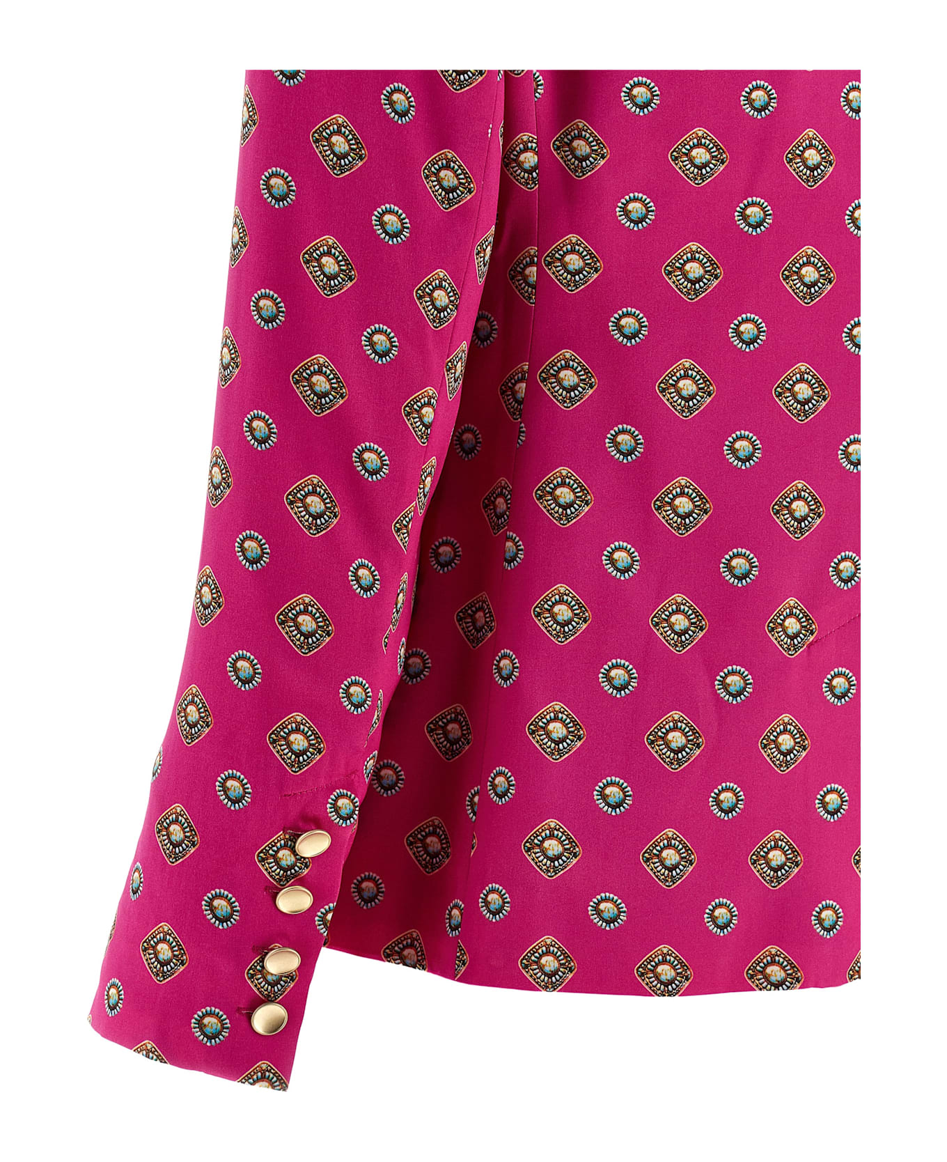 L'Agence 'colin' Blazer - Fuchsia