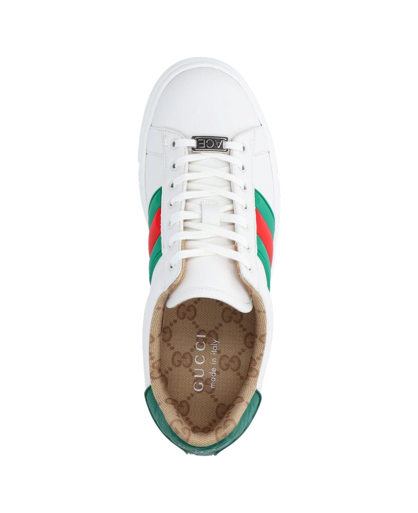 Gucci 
ace
 Sneakers - WHITE