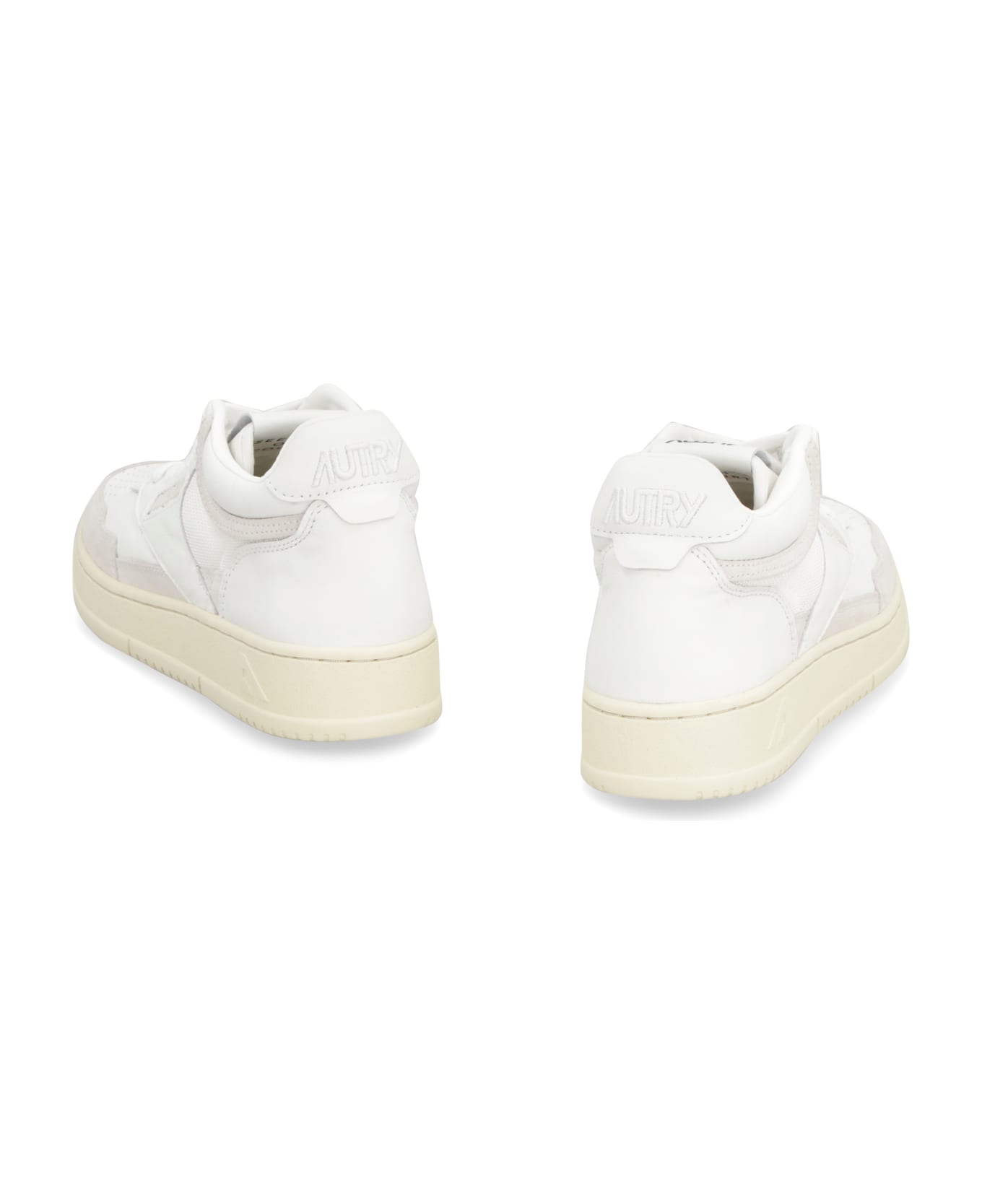 Autry Open Sneakers Mid-top Sneakers - White