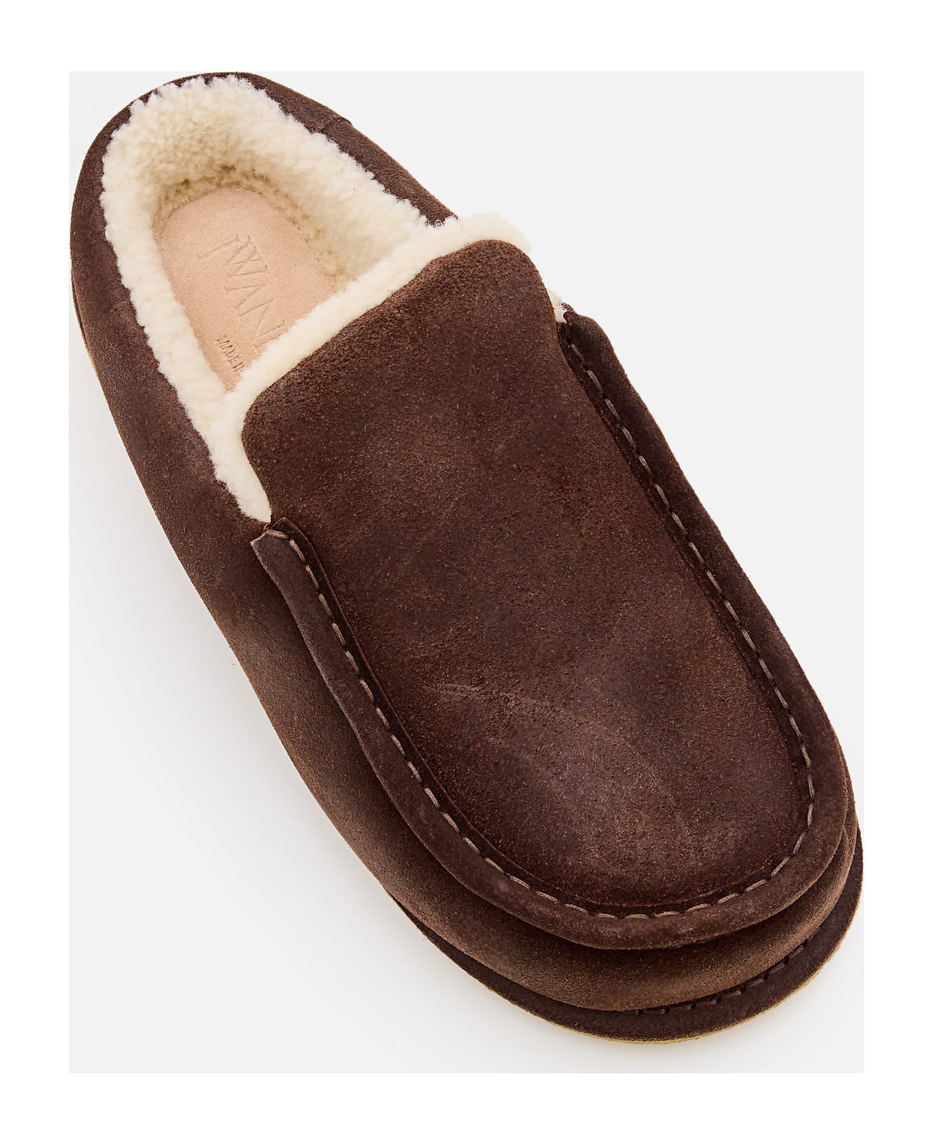 J.W. Anderson Suede Mules - Brown