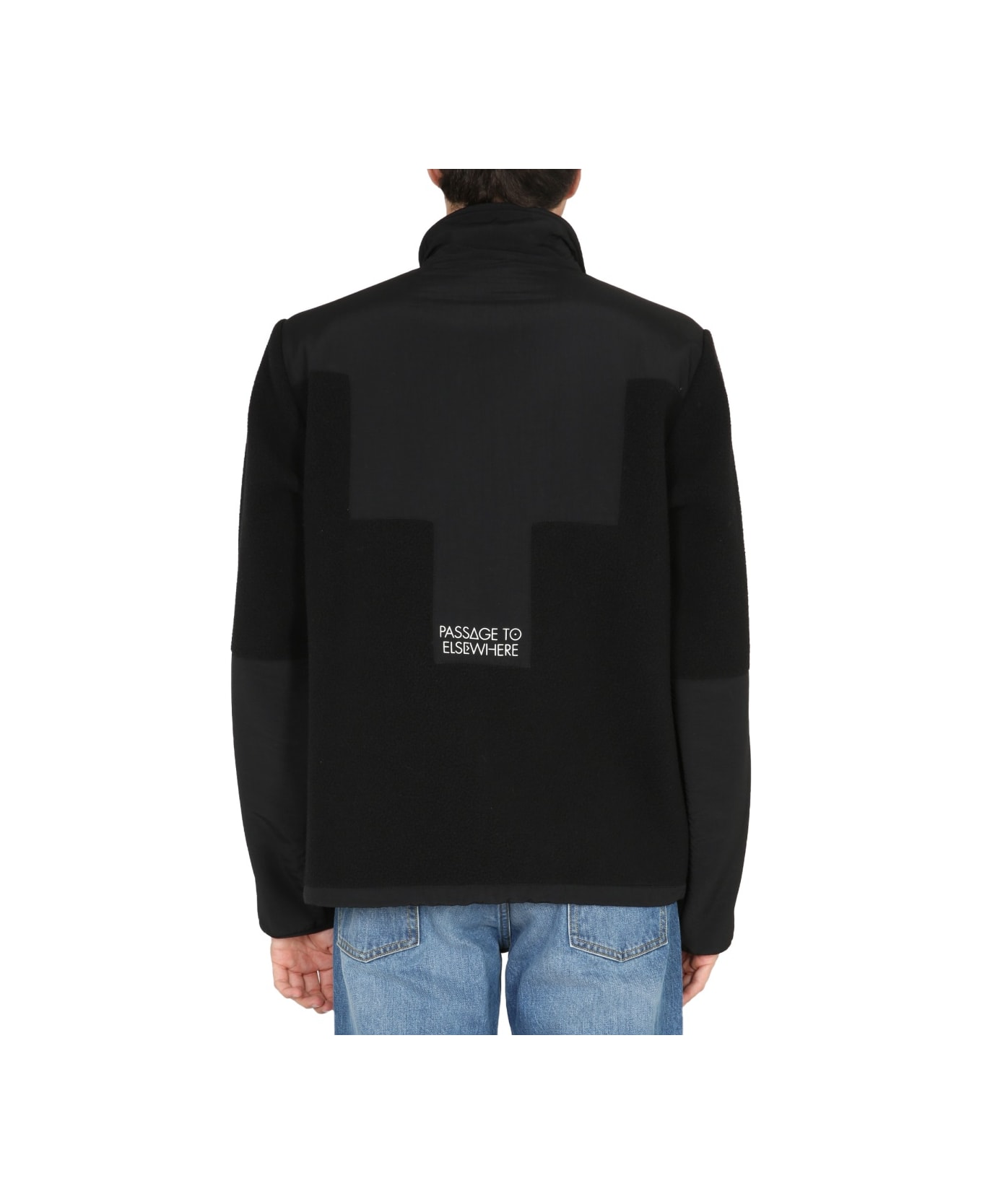 Marcelo Burlon Giacca Track Cross Block - BLACK