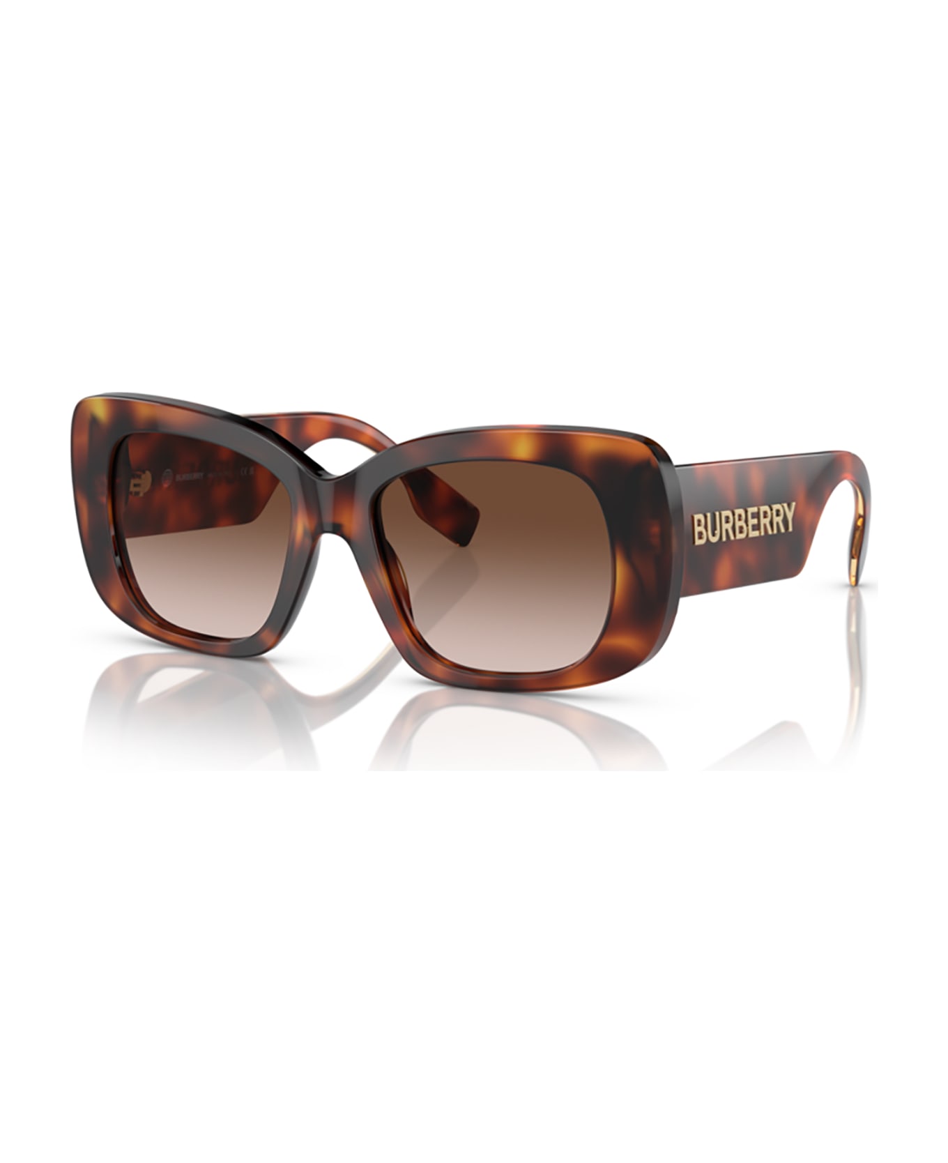 Burberry Eyewear Be4410 Light Havana Sunglasses - Light havana サングラス