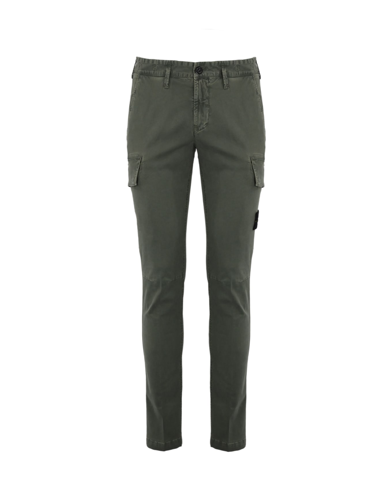 Stone Island Cargo Trousers 30604 Old Treatment - Musk